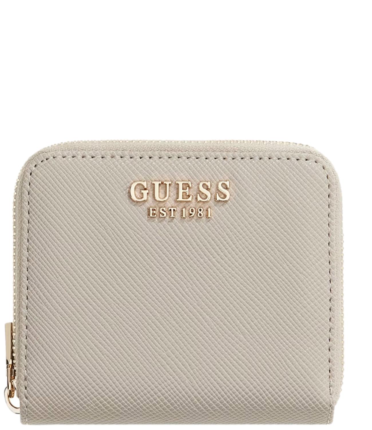 Guess portafoglio Lurel mini beige donna