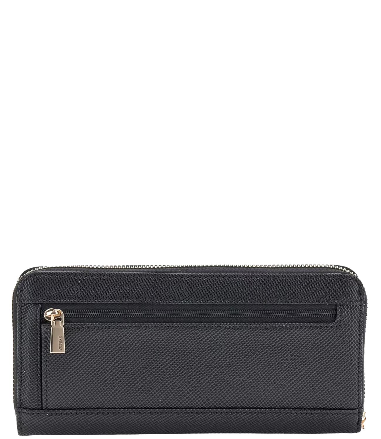 Guess portafoglio Laurel grande nero donna