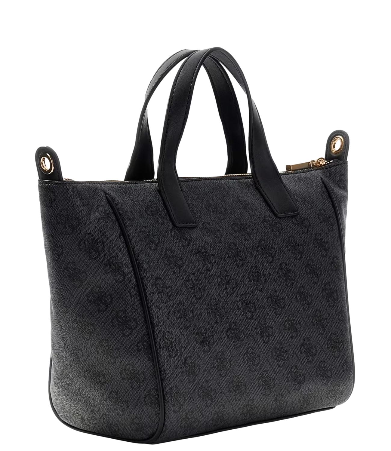 Guess Borsa Shopper Follie Black Logo Donna