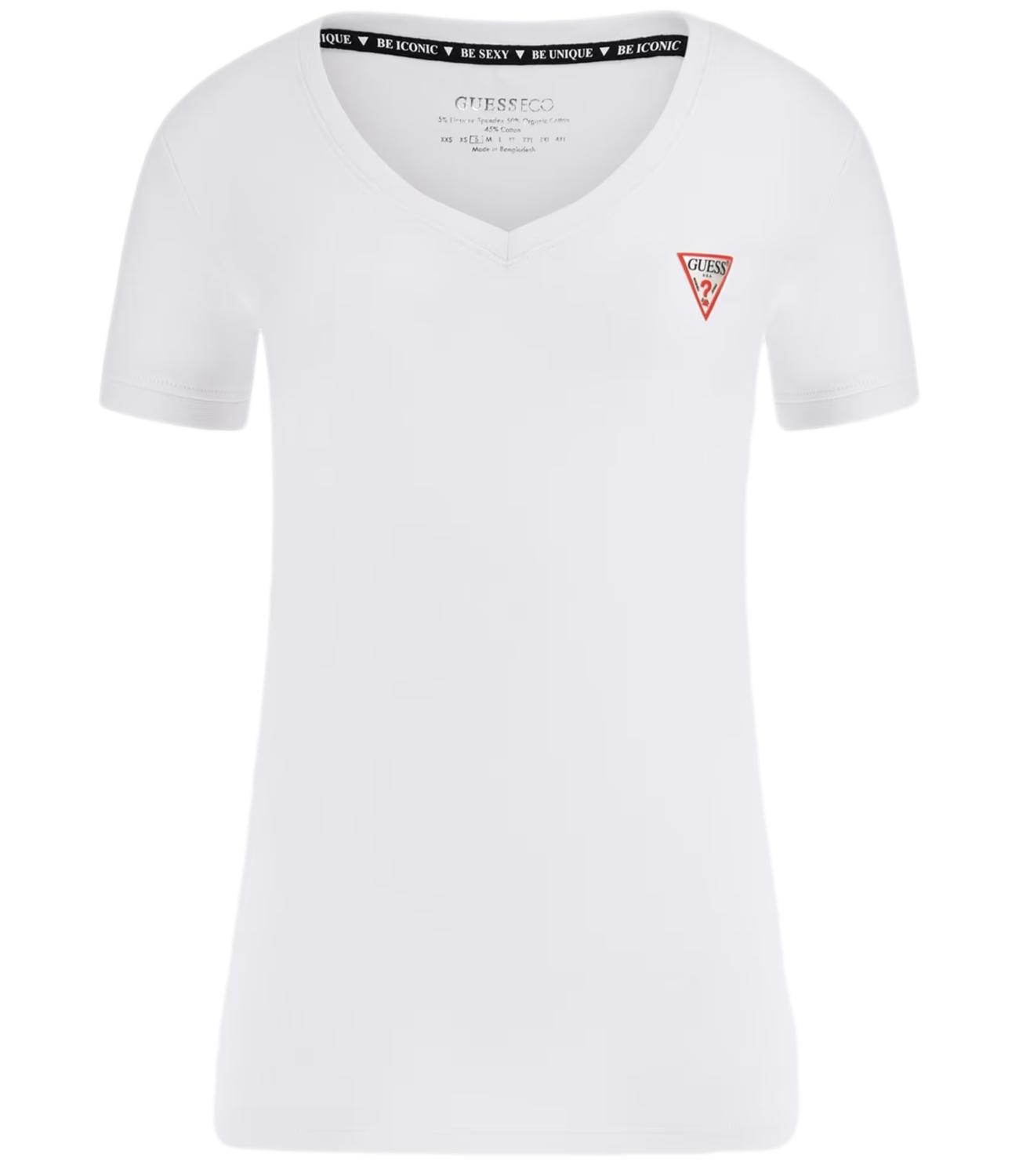 Guess T-shirt Bianco Donna