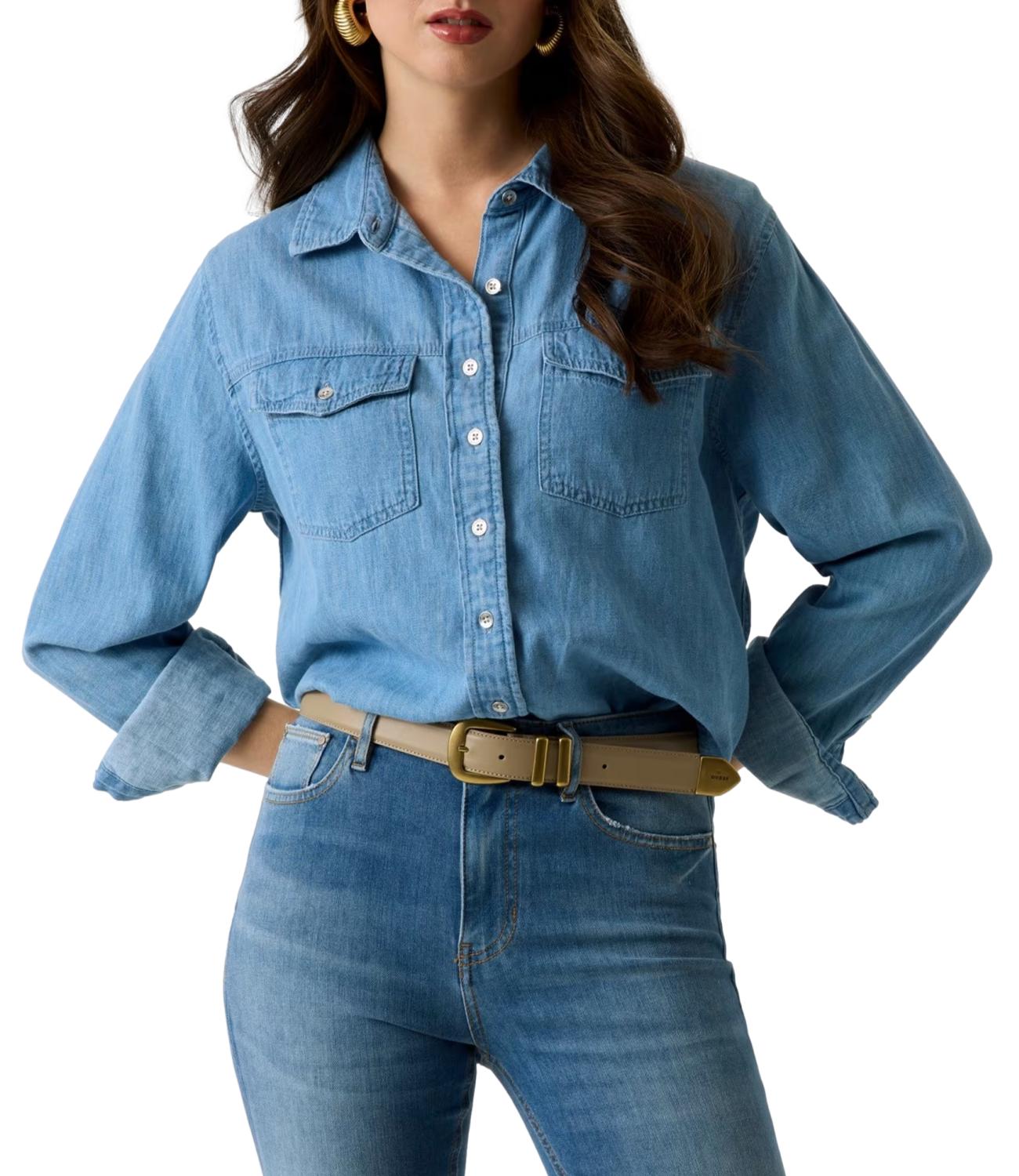 Guess Camicia Denim Donna