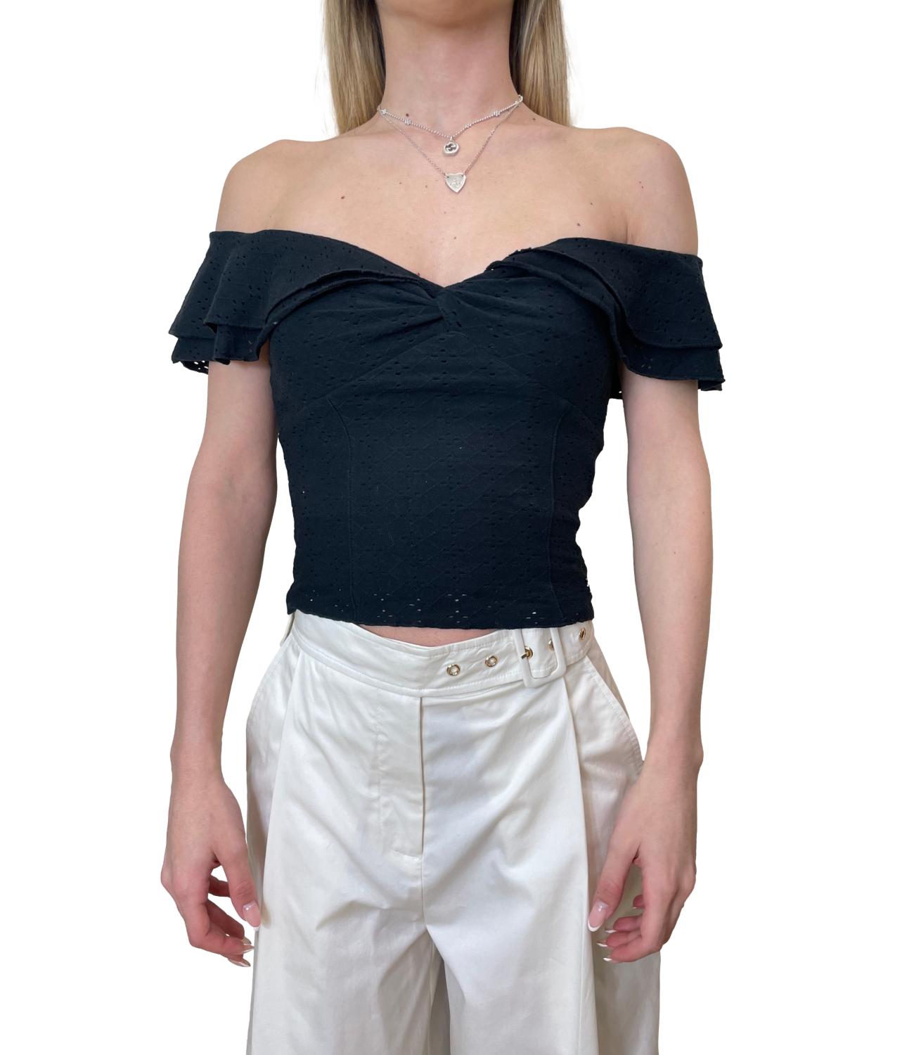 Guess Top Nero Donna