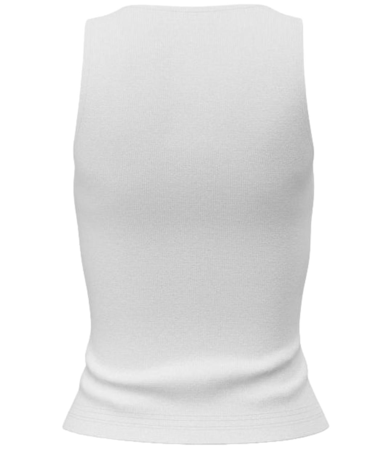 Guess Top bianco donna