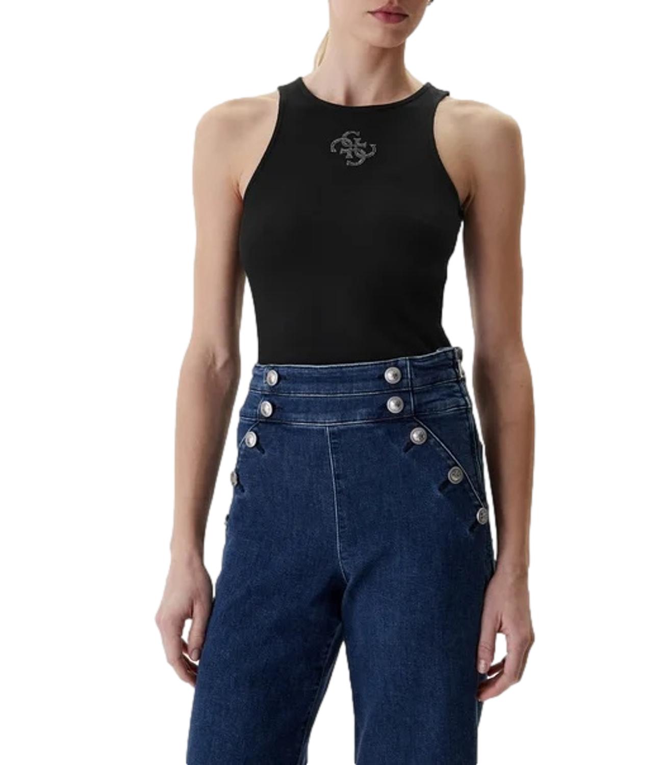 Guess Top nero donna