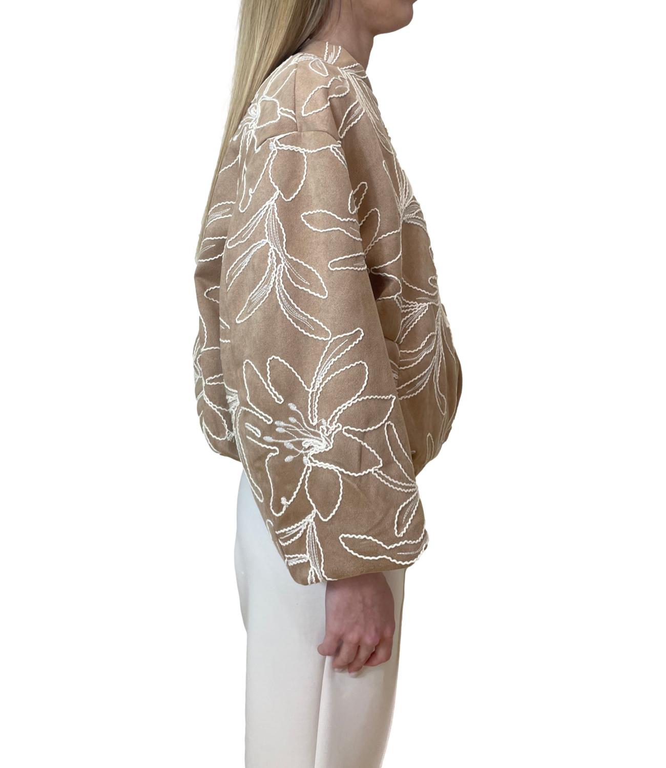 Have One Bomber Beige da Donna