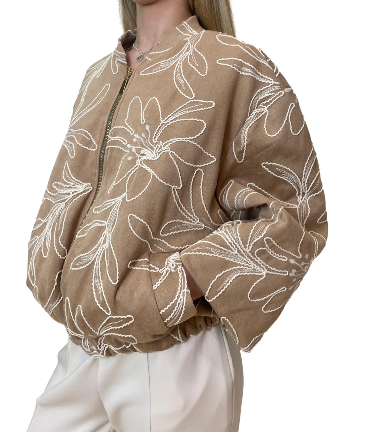 Have One Bomber Beige da Donna