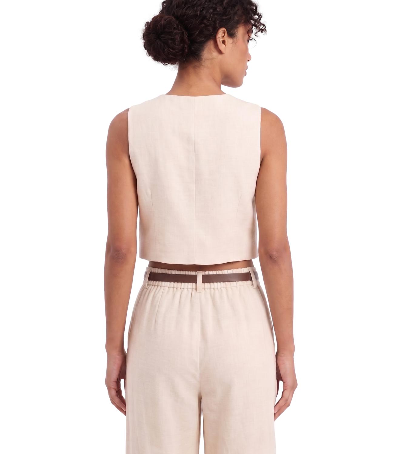 Have One Gilet Beige da Donna
