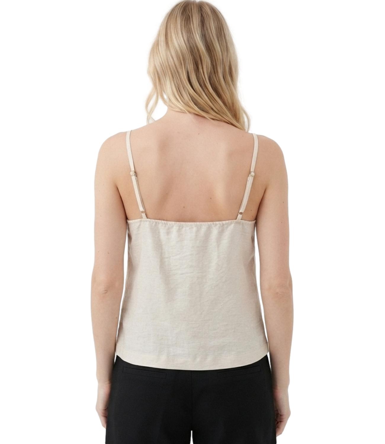 Have One Top Naturale/nero da Donna