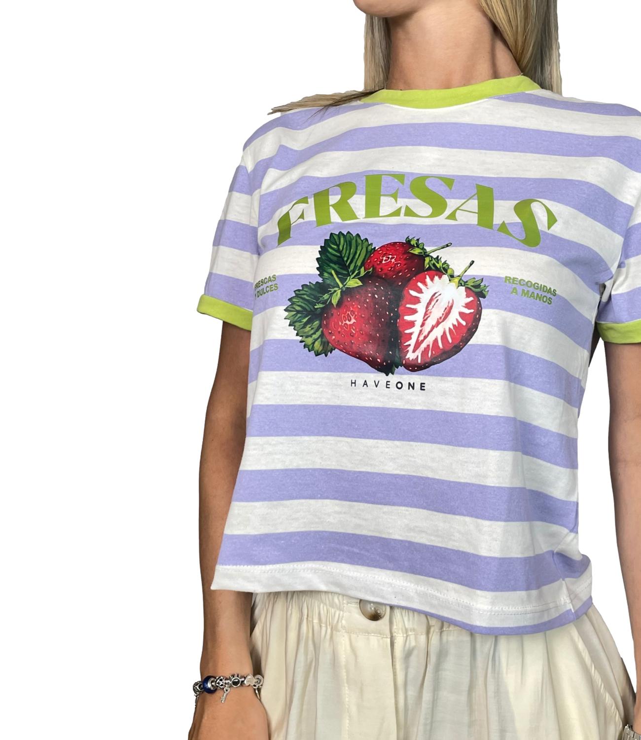 Have One T-Shirt Latte/lilla da Donna