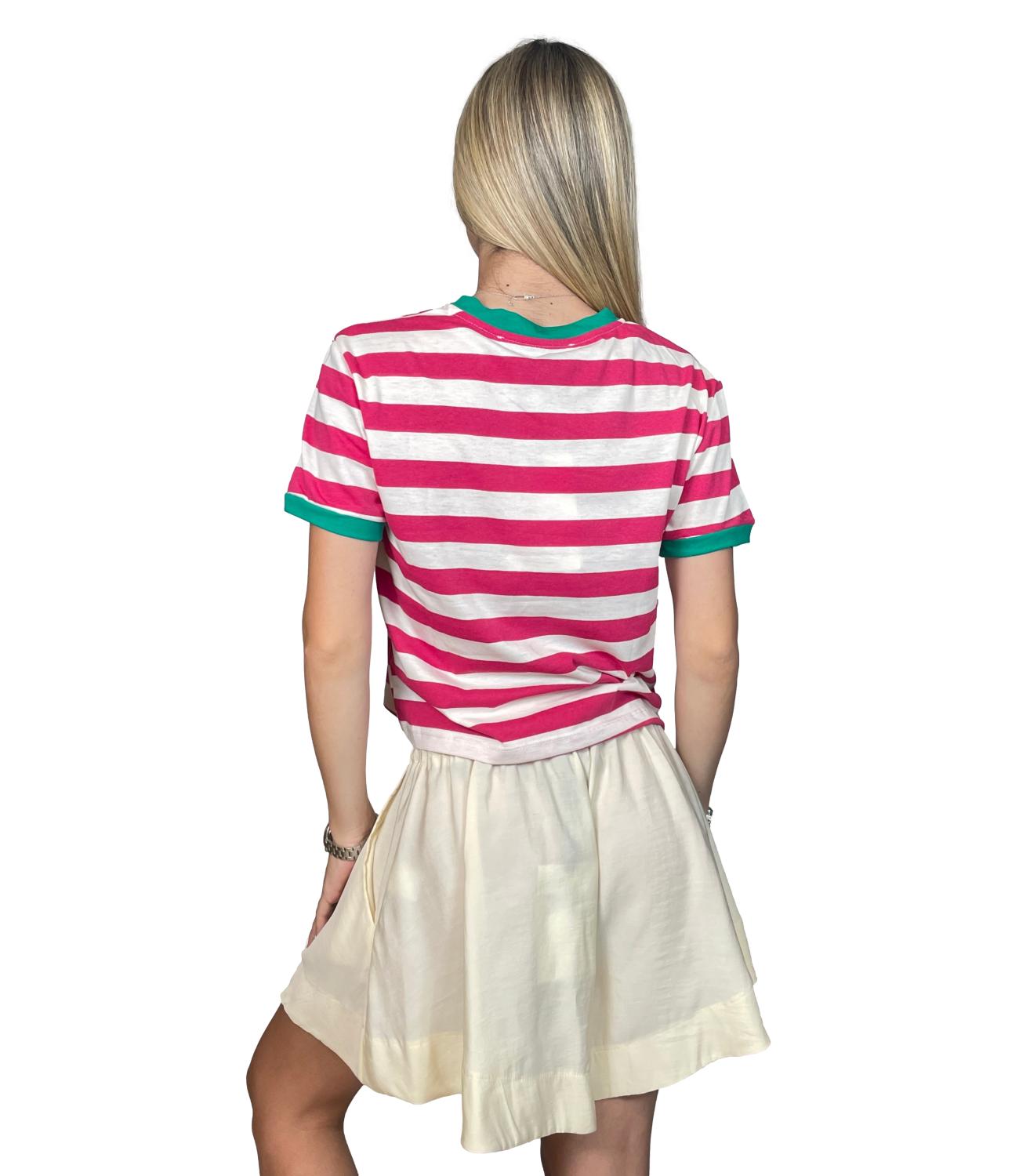 Have One T-Shirt Latte/fuxia da Donna