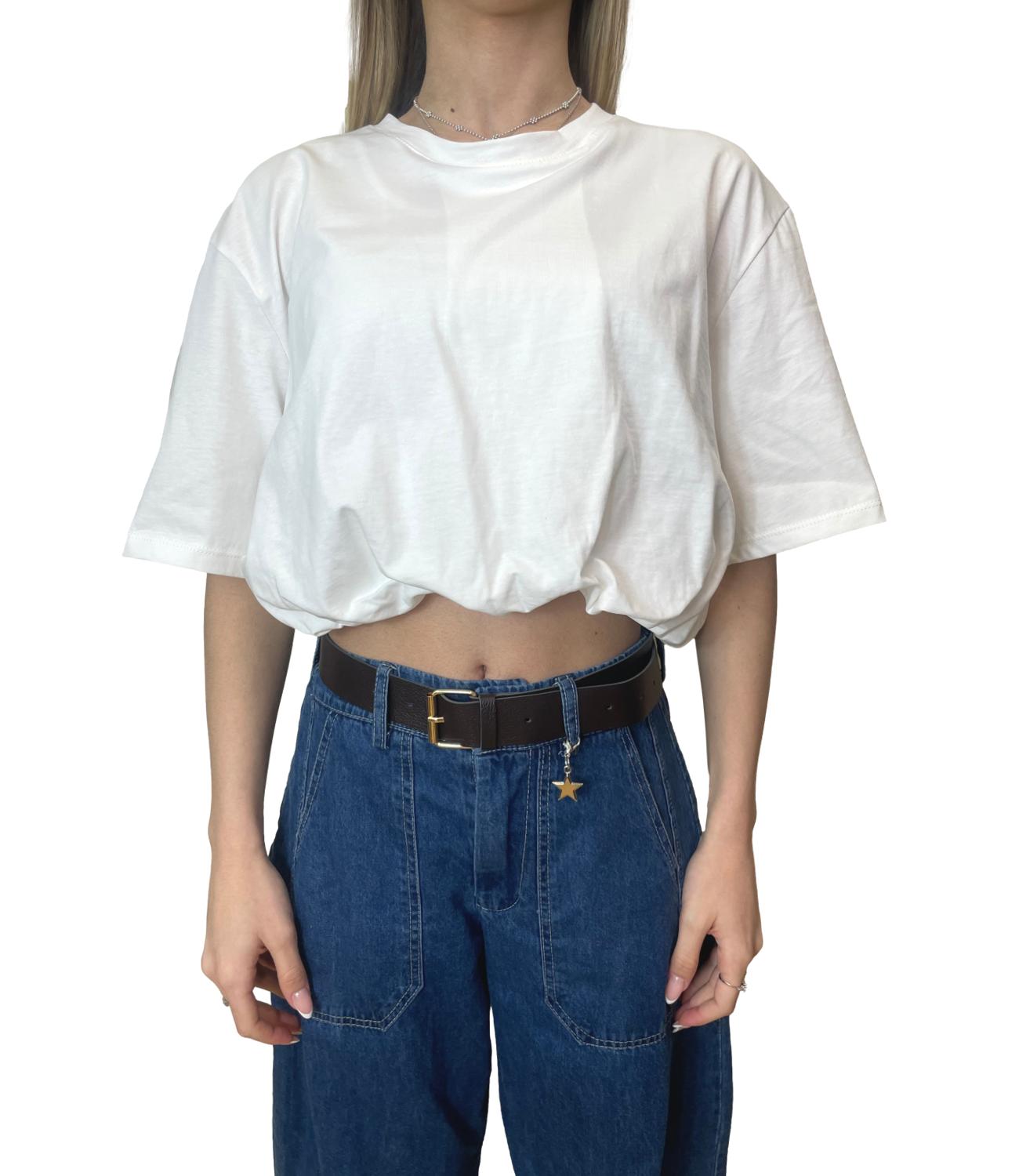 Have One Maglia Palloncino Panna Donna