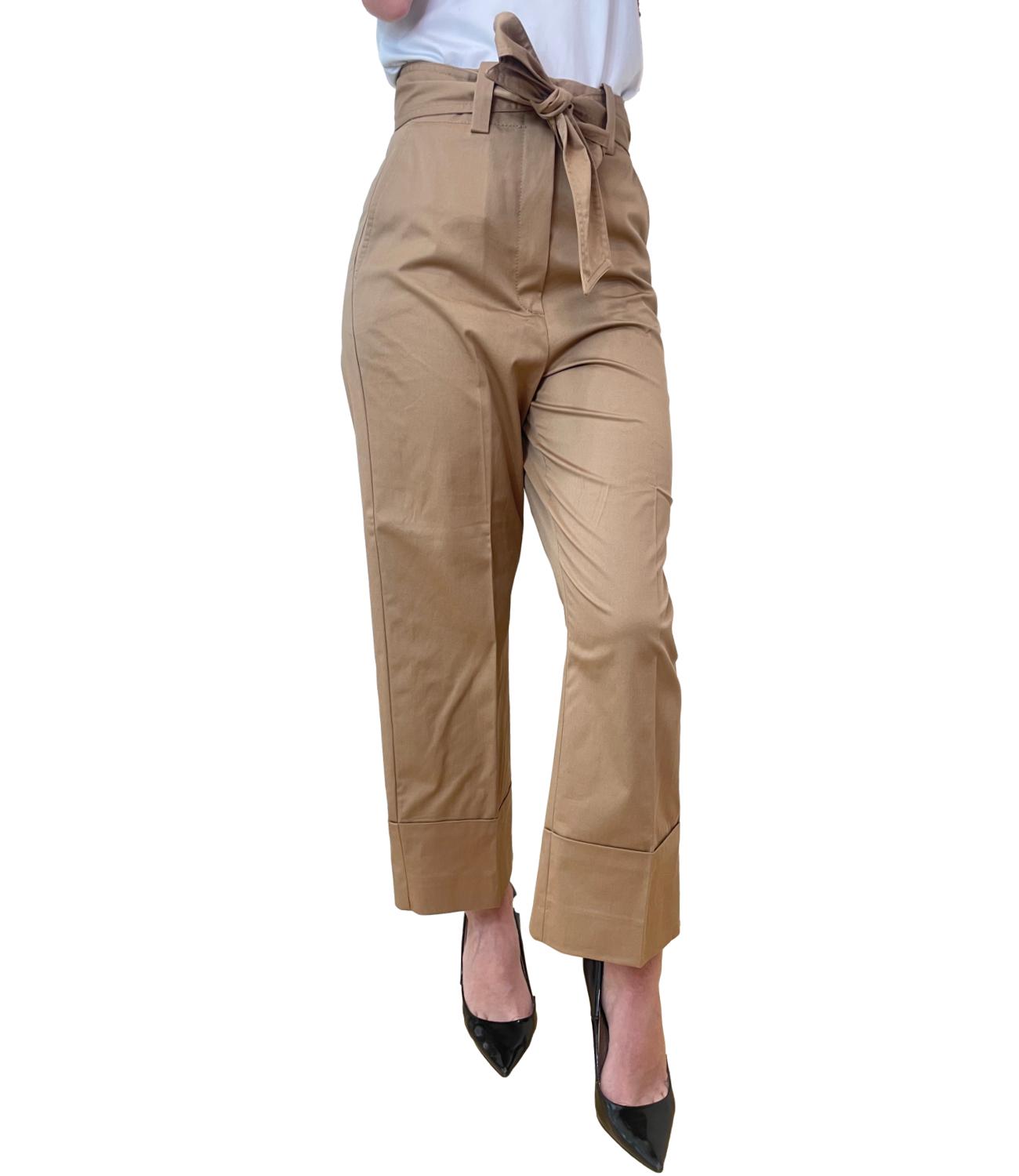 iBlues Pantalone Iblaffetto Cammello Donna