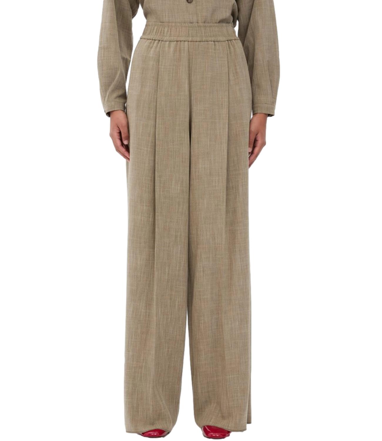 Iblues Pantalone Oliva da Donna