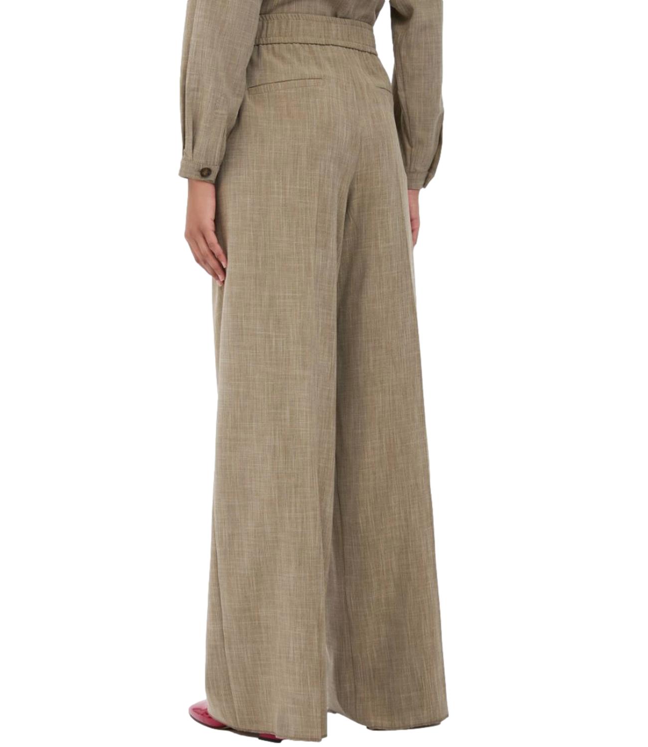 Iblues Pantalone Oliva da Donna