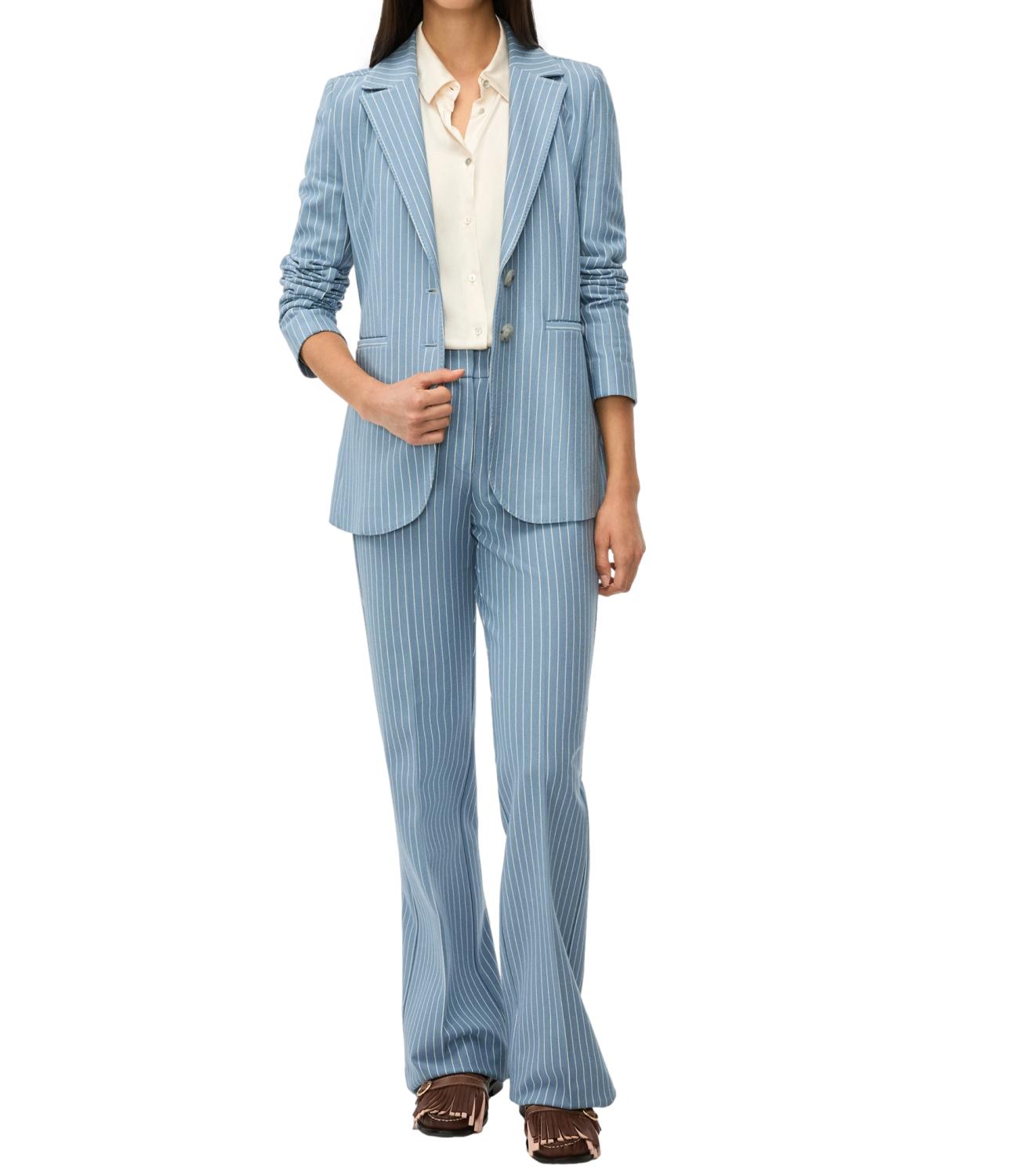 Iblues Pantalone Azzurro da Donna
