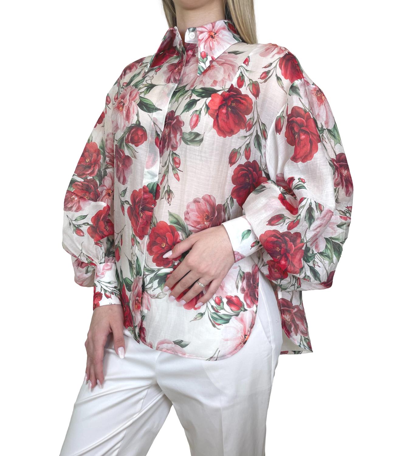Imperial Camicia Panna/rosso da Donna