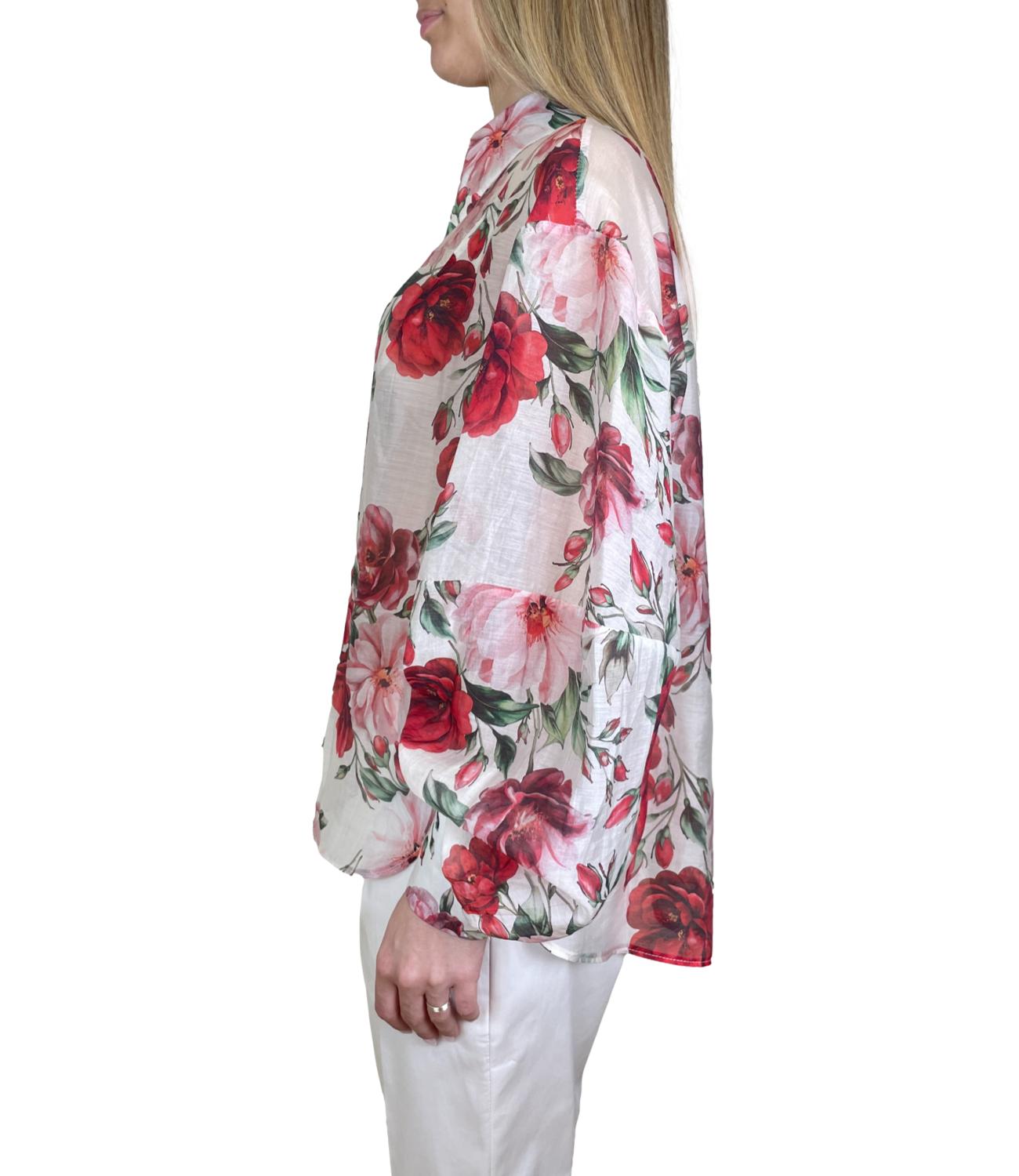 Imperial Camicia Panna/rosso da Donna