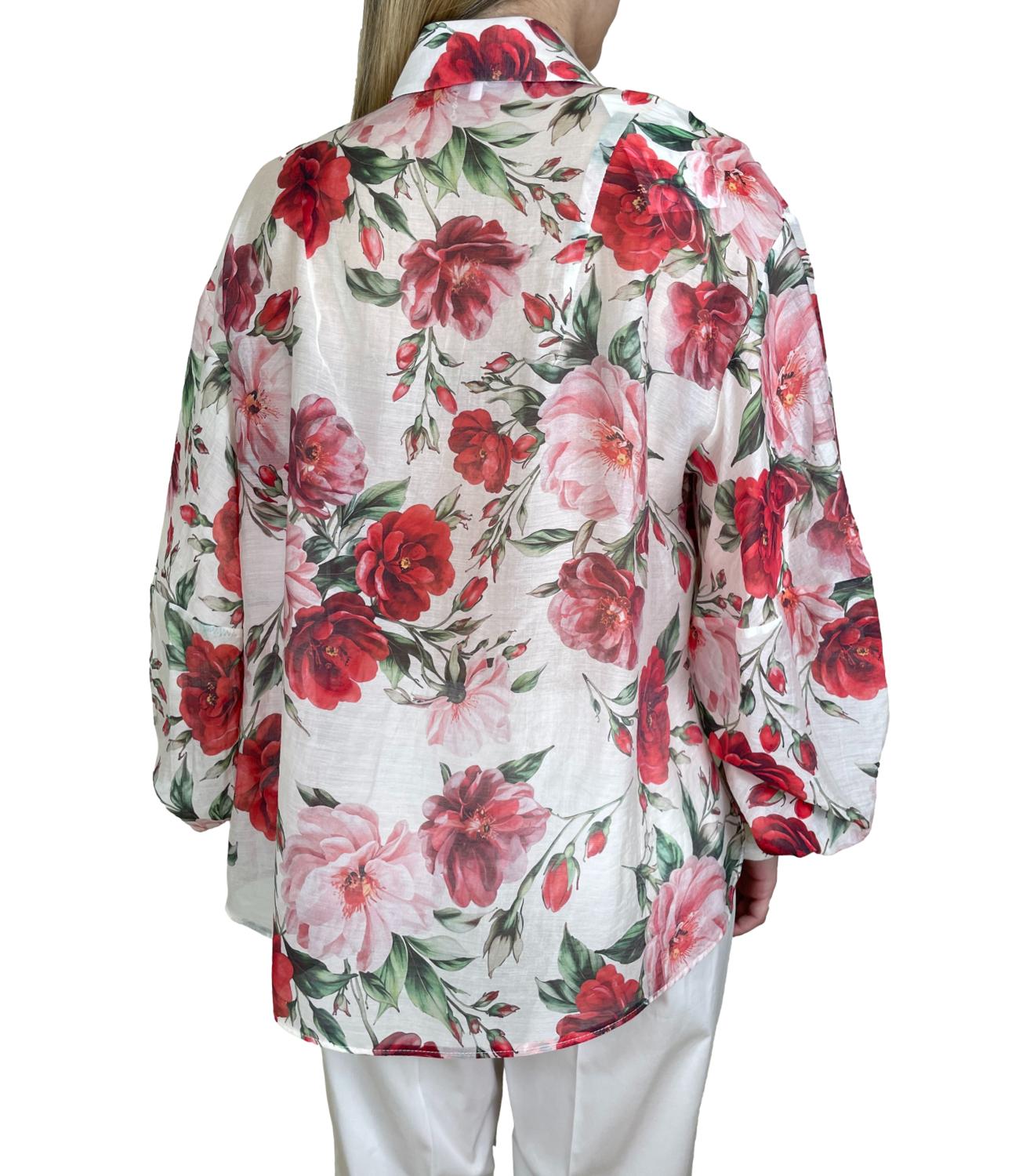 Imperial Camicia Panna/rosso da Donna