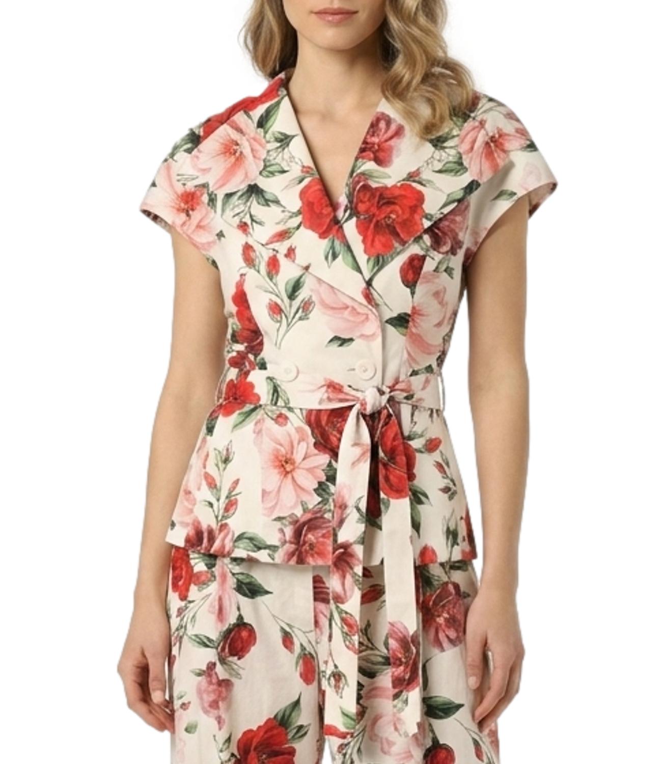 Imperial Giacca Panna/rosso da Donna