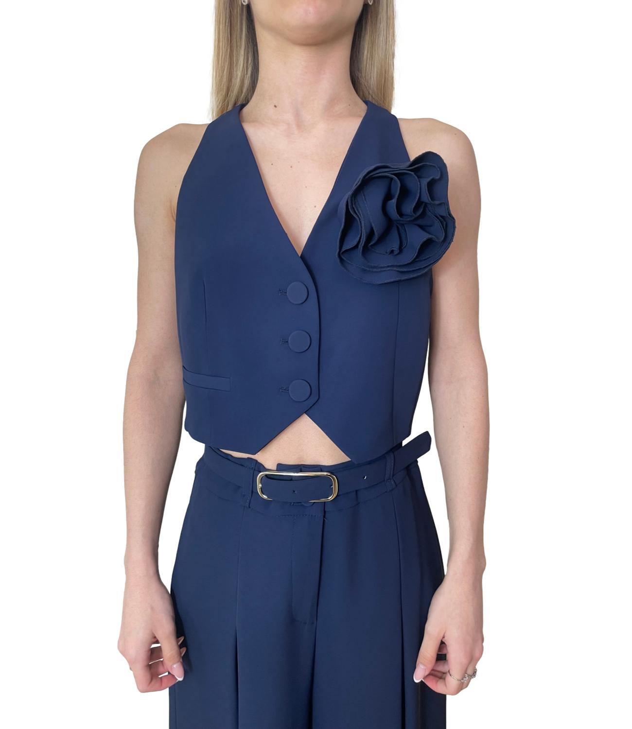 Imperial Gilet Blu da Donna