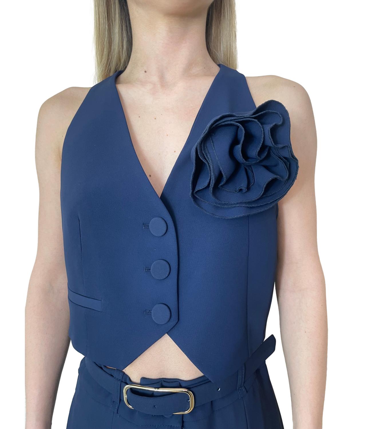 Imperial Gilet Blu da Donna