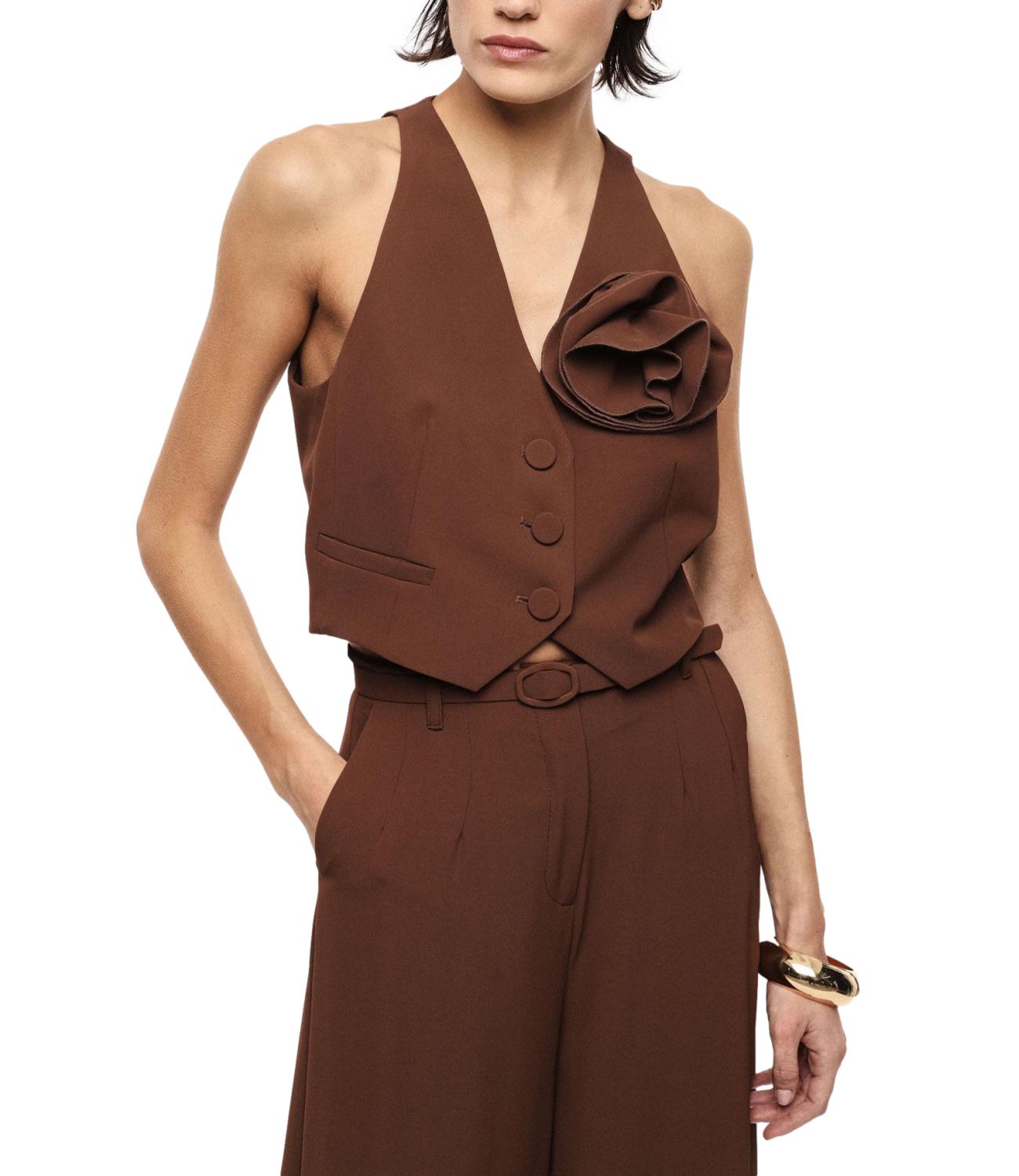 Imperial Gilet Cacao da Donna