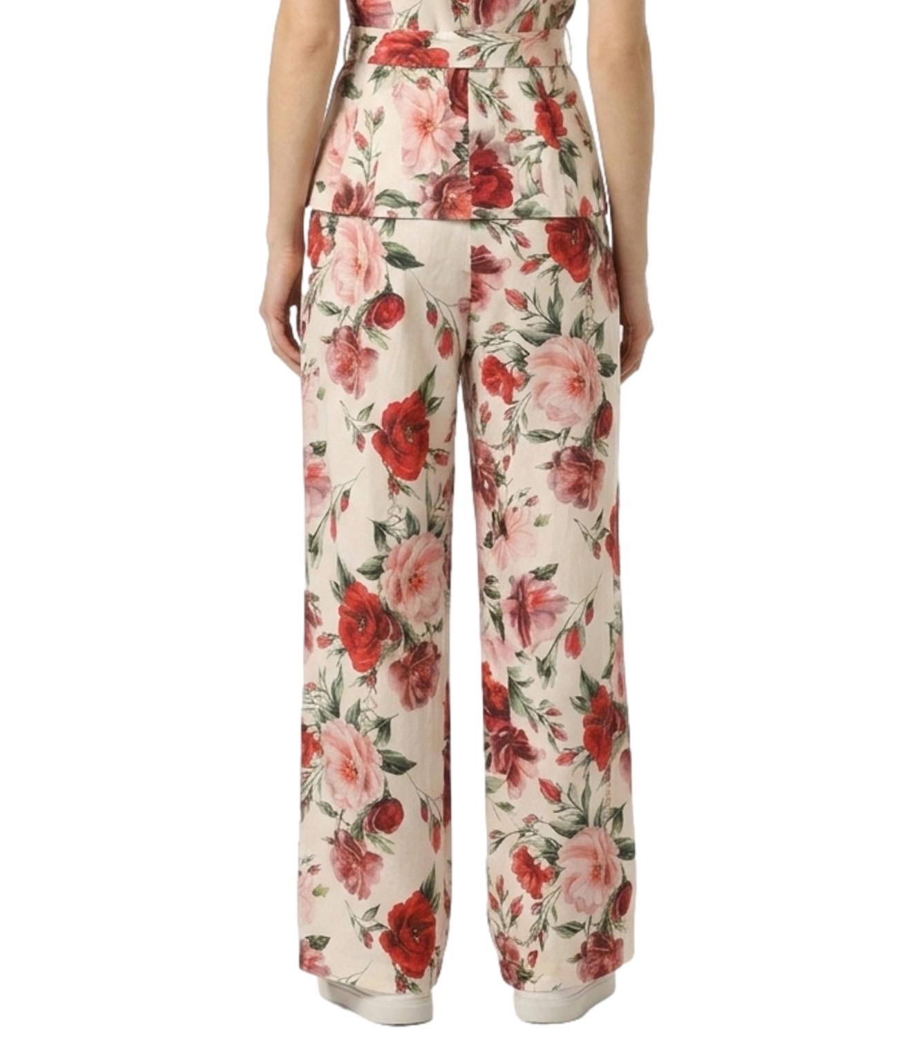 Imperial Pantalone Panna/rosso da Donna