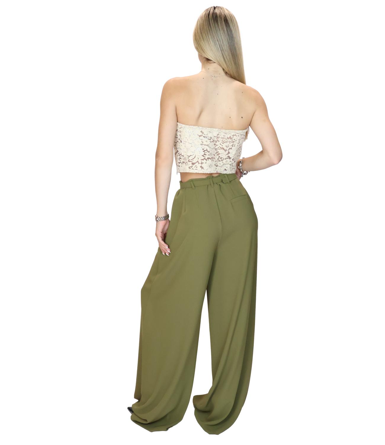 Imperial Pantalone Pistacchio da Donna