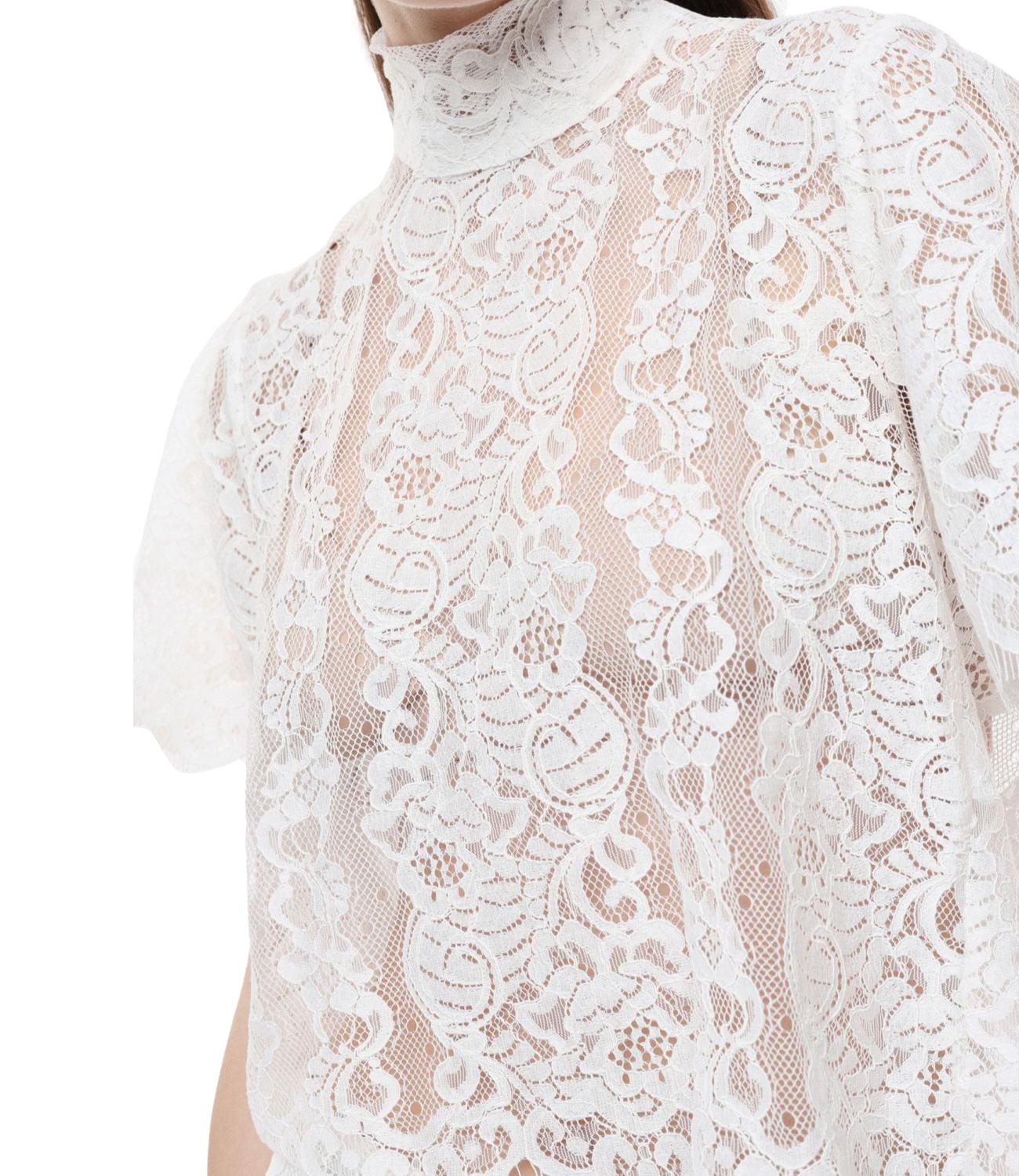 Imperial Canotta Pizzo Latte Donna