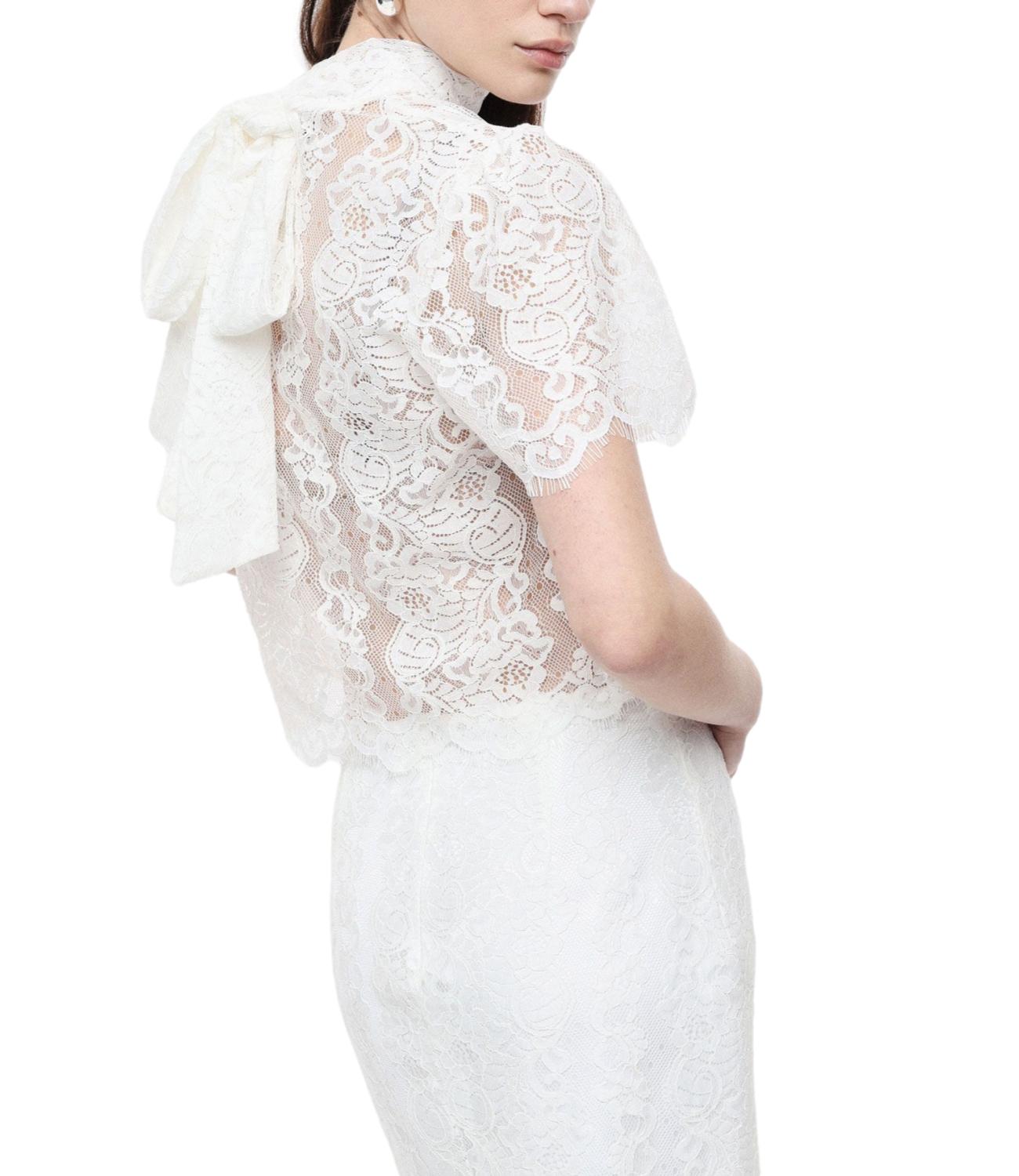 Imperial Canotta Pizzo Latte Donna