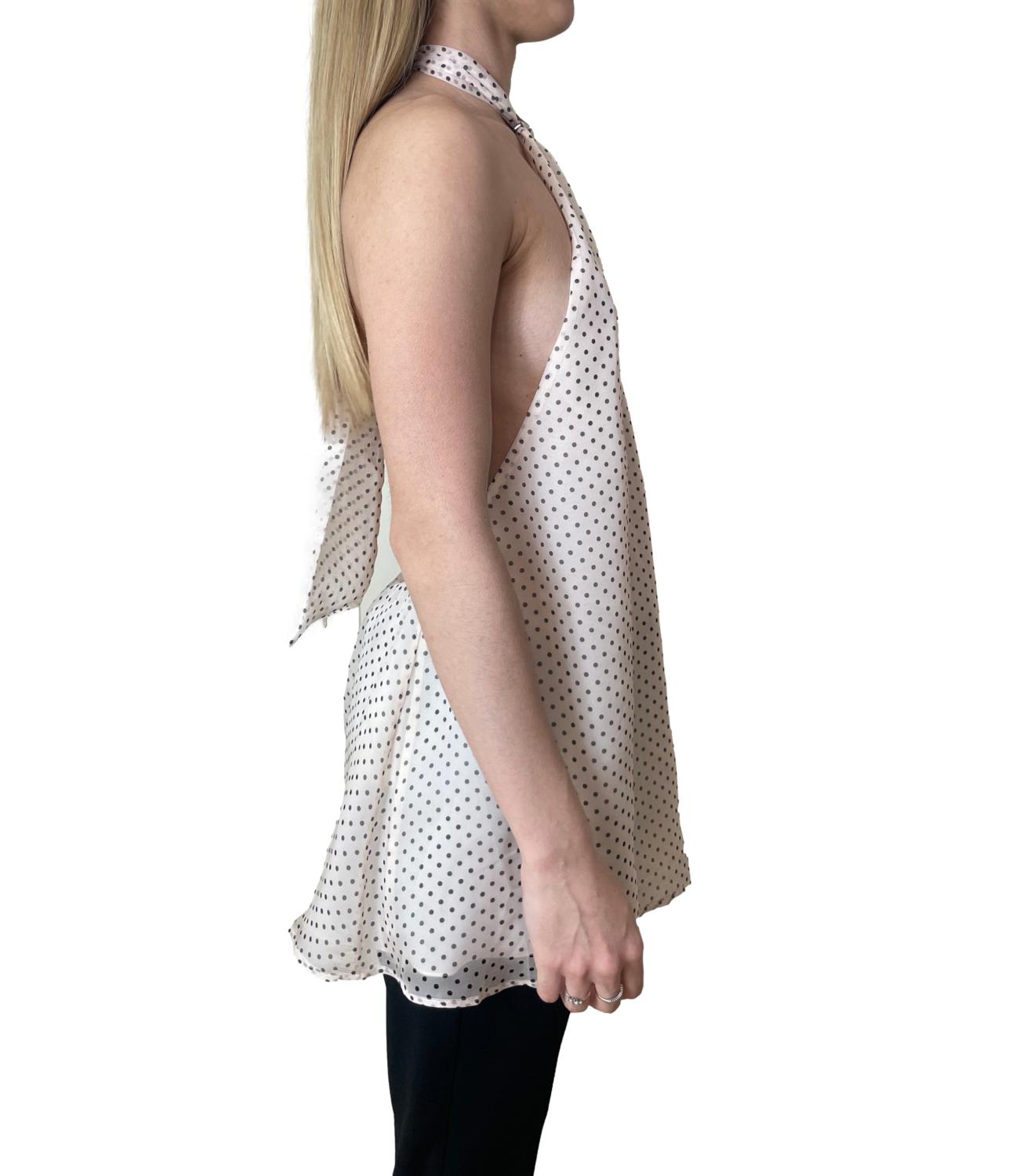Imperial Top Pois Burro/Nero Donna