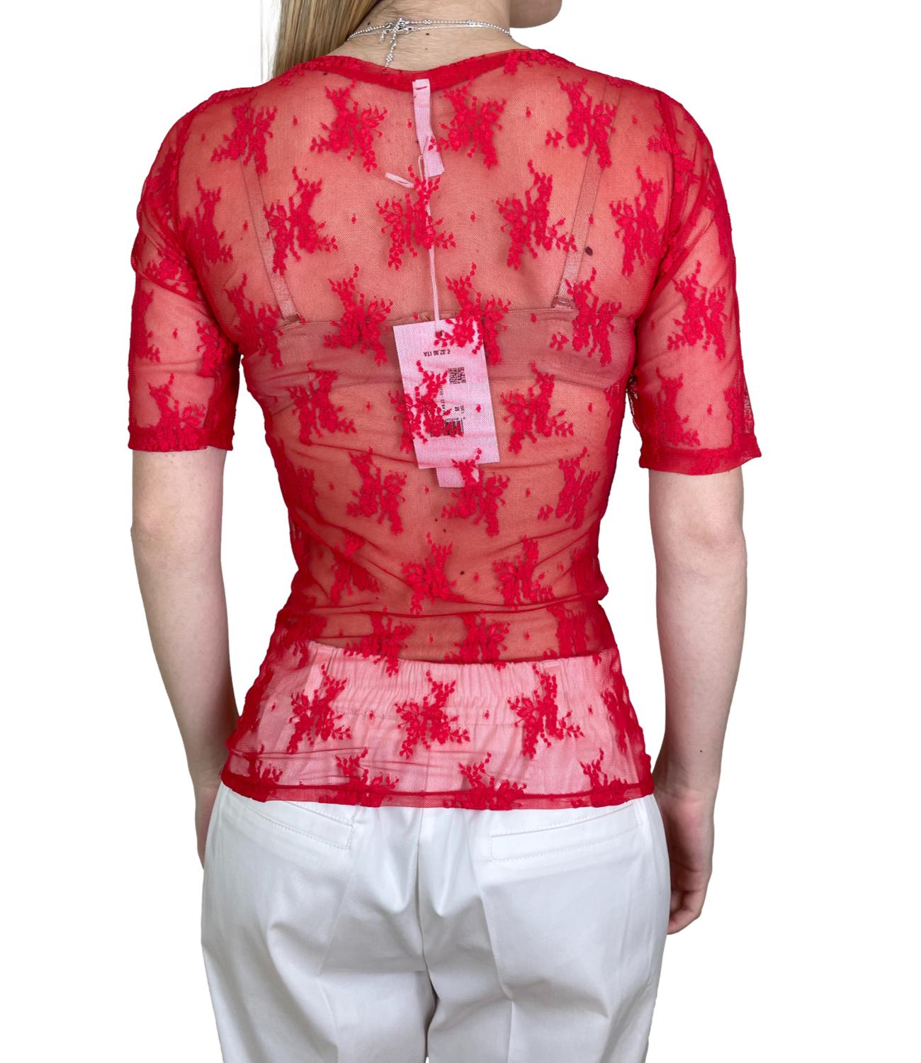 Imperial T-Shirt Rosso da Donna
