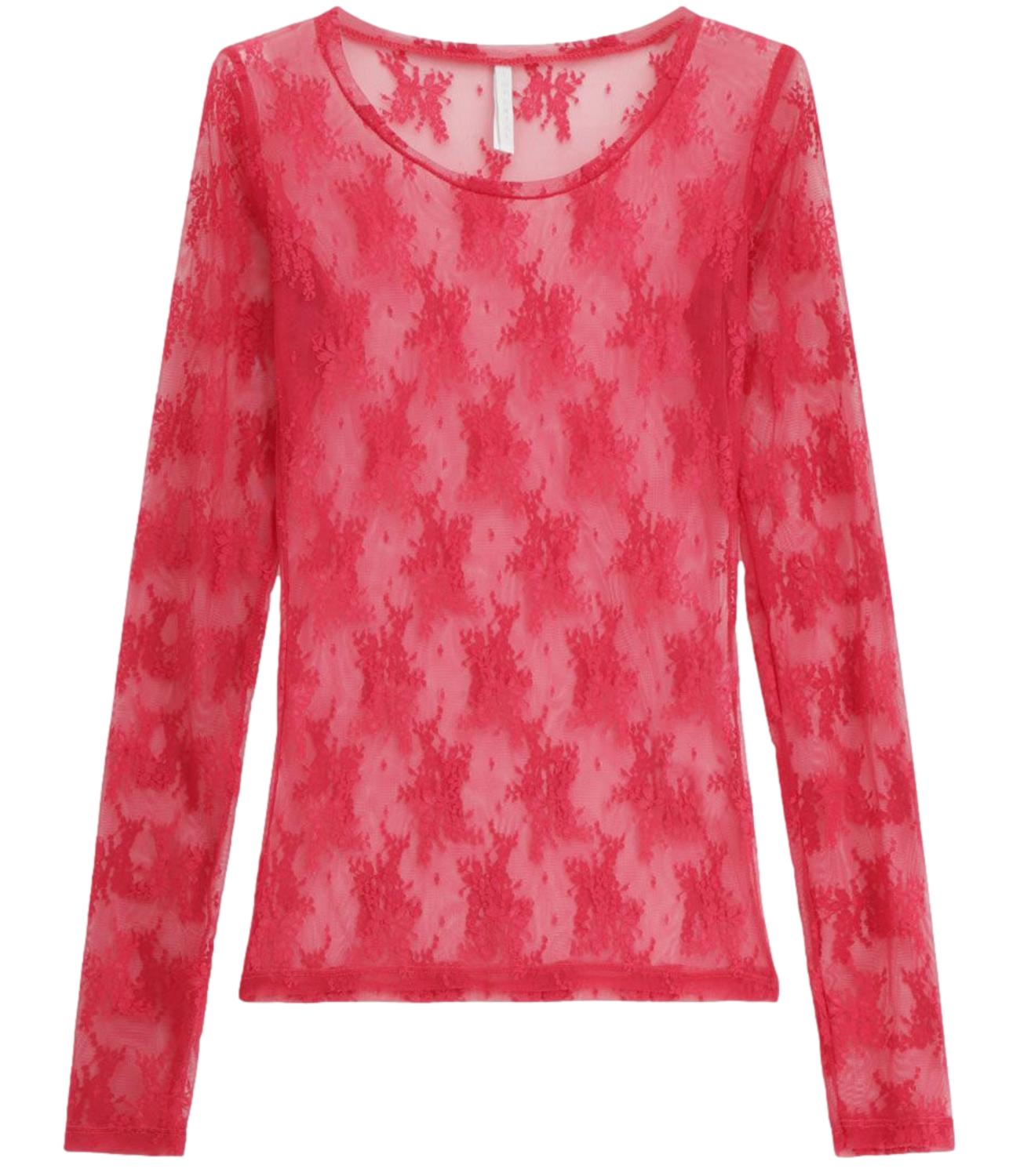 Imperial Camicia Pizzo Fuxia Donna