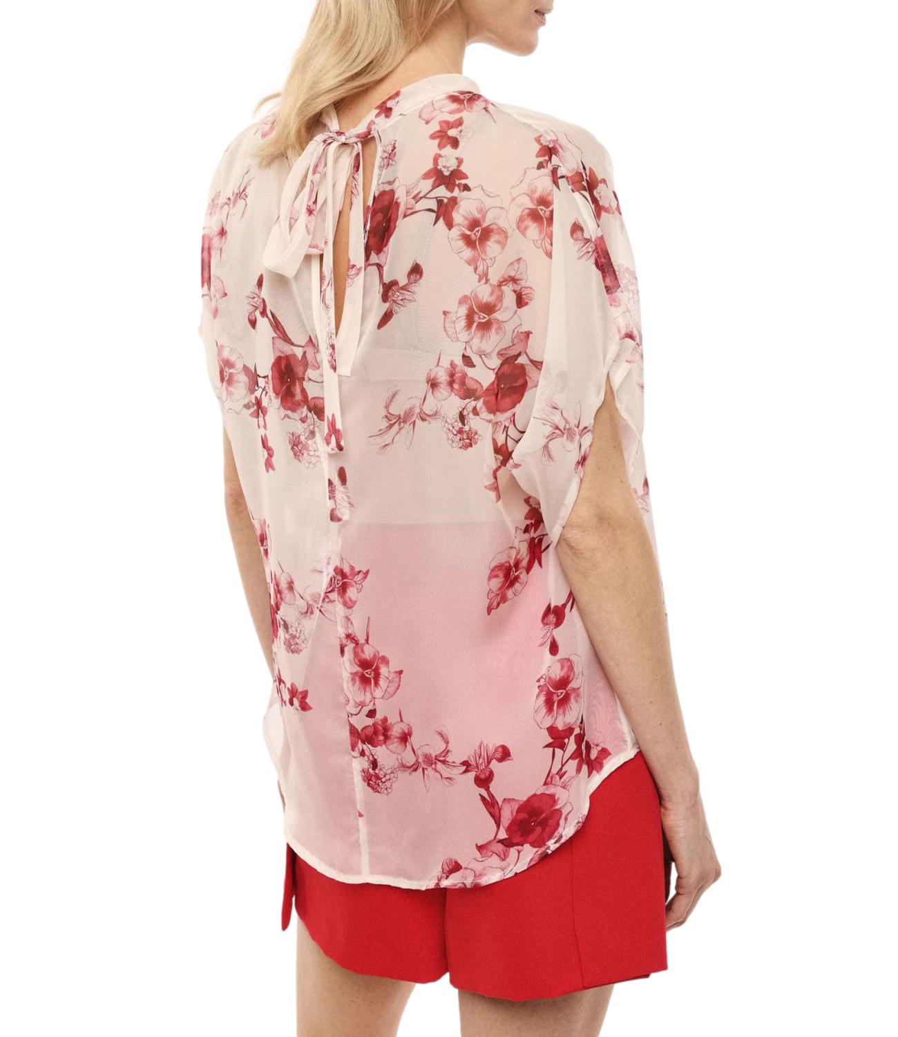 Imperial T-shirt Latte/Amaranto Donna