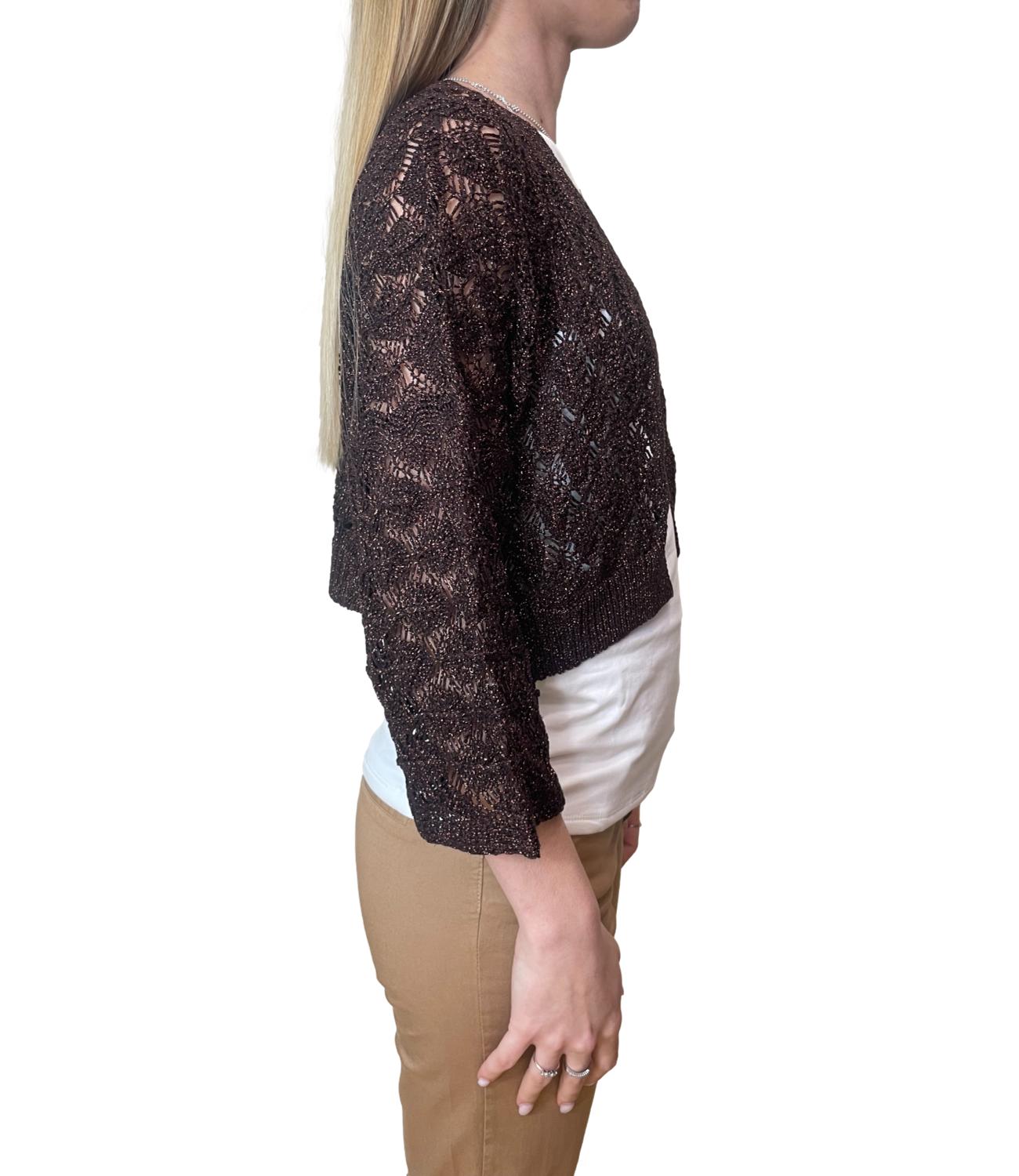 Kontatto Coprispalle Lurex Moro Donna