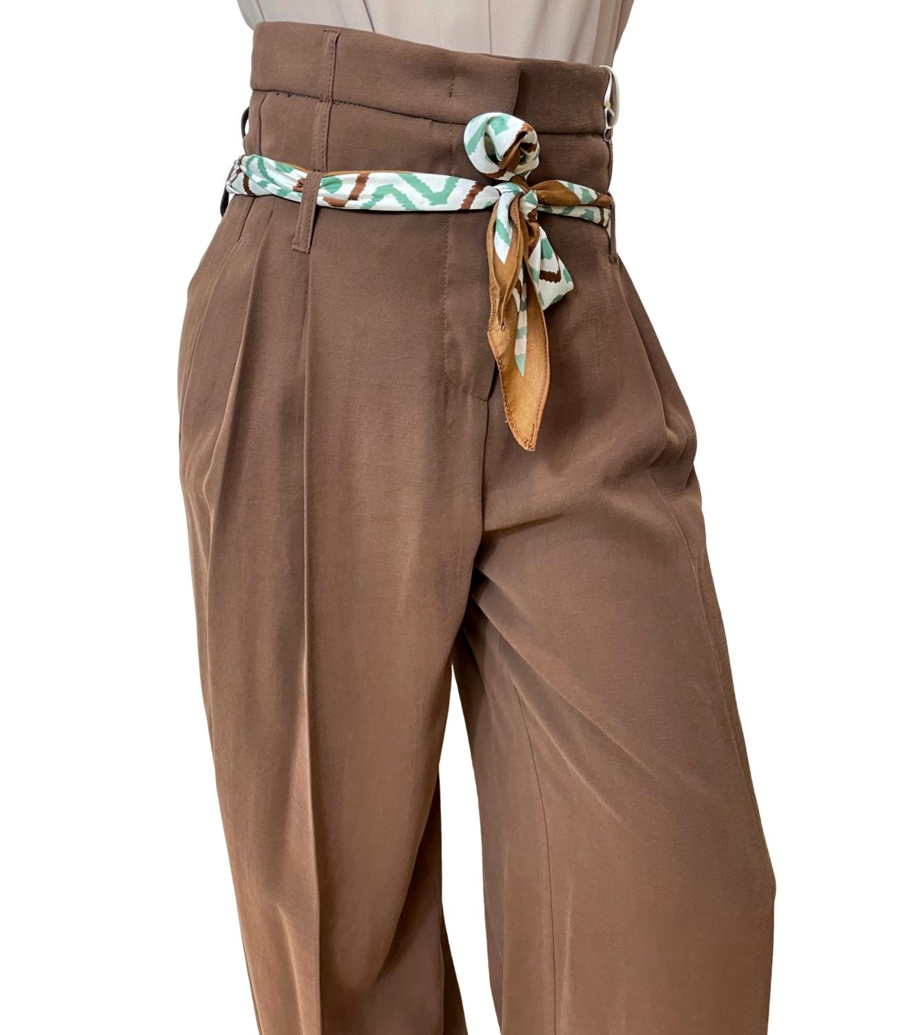 Konatatto Pantalone Cacao Donna