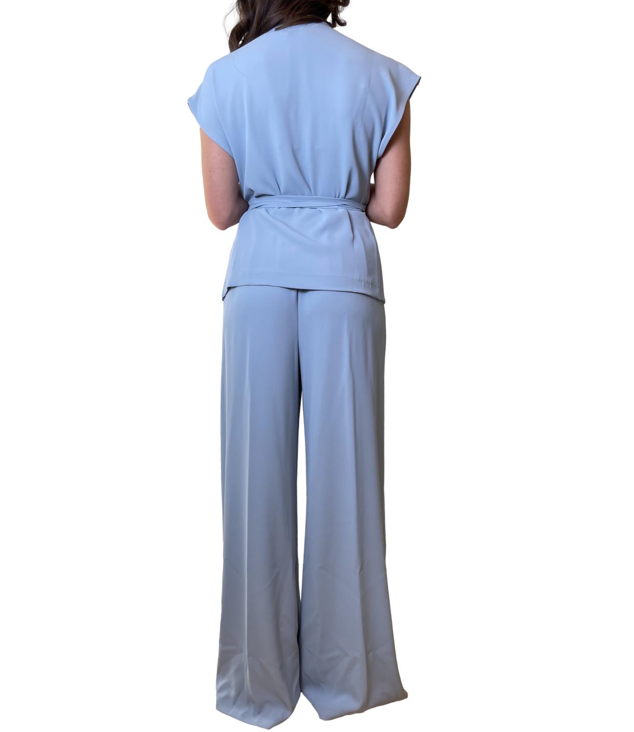 Kontatto Completo C/Spilla Azzurro Donna