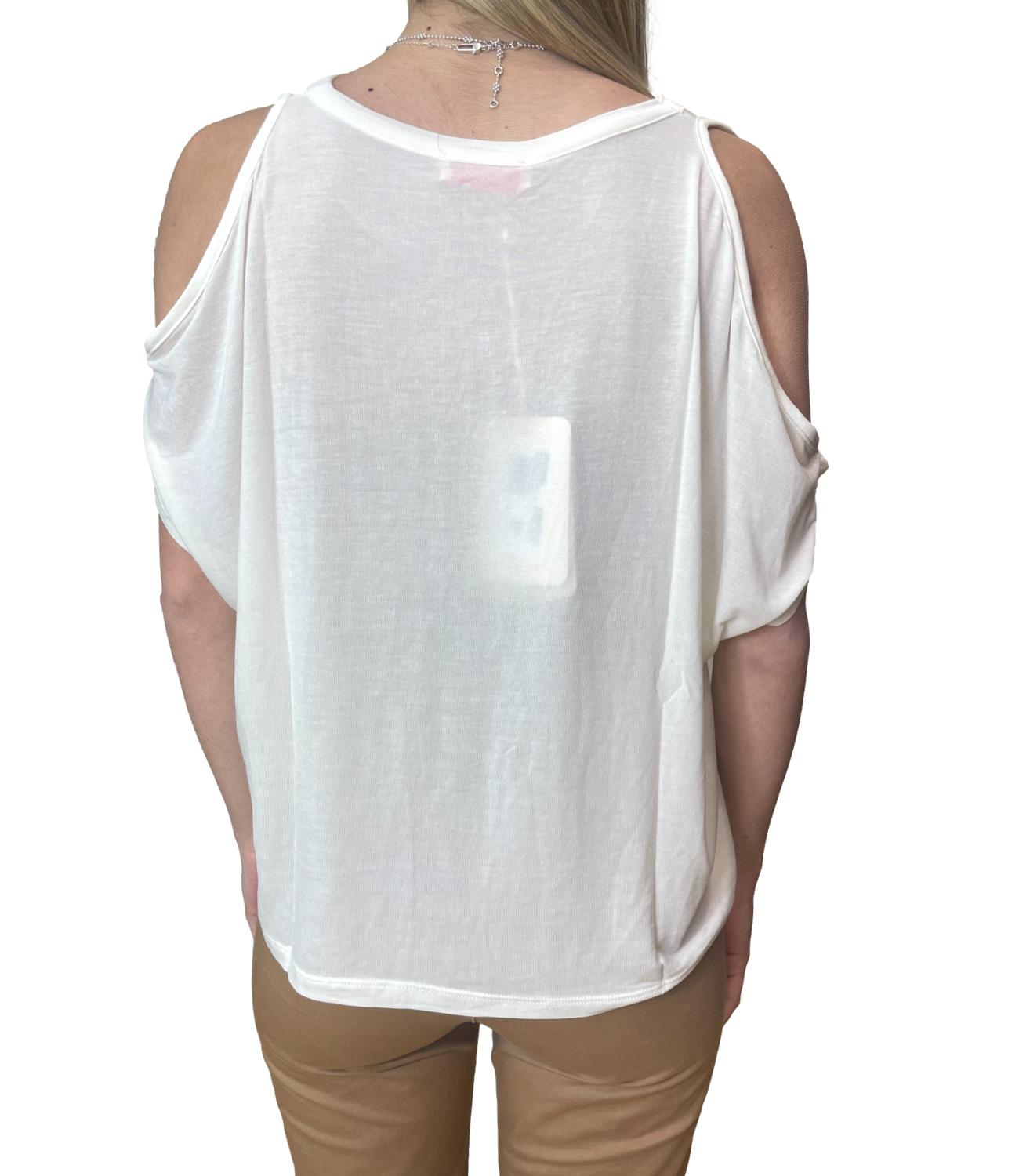 Kontatto Blusa Panna Donna