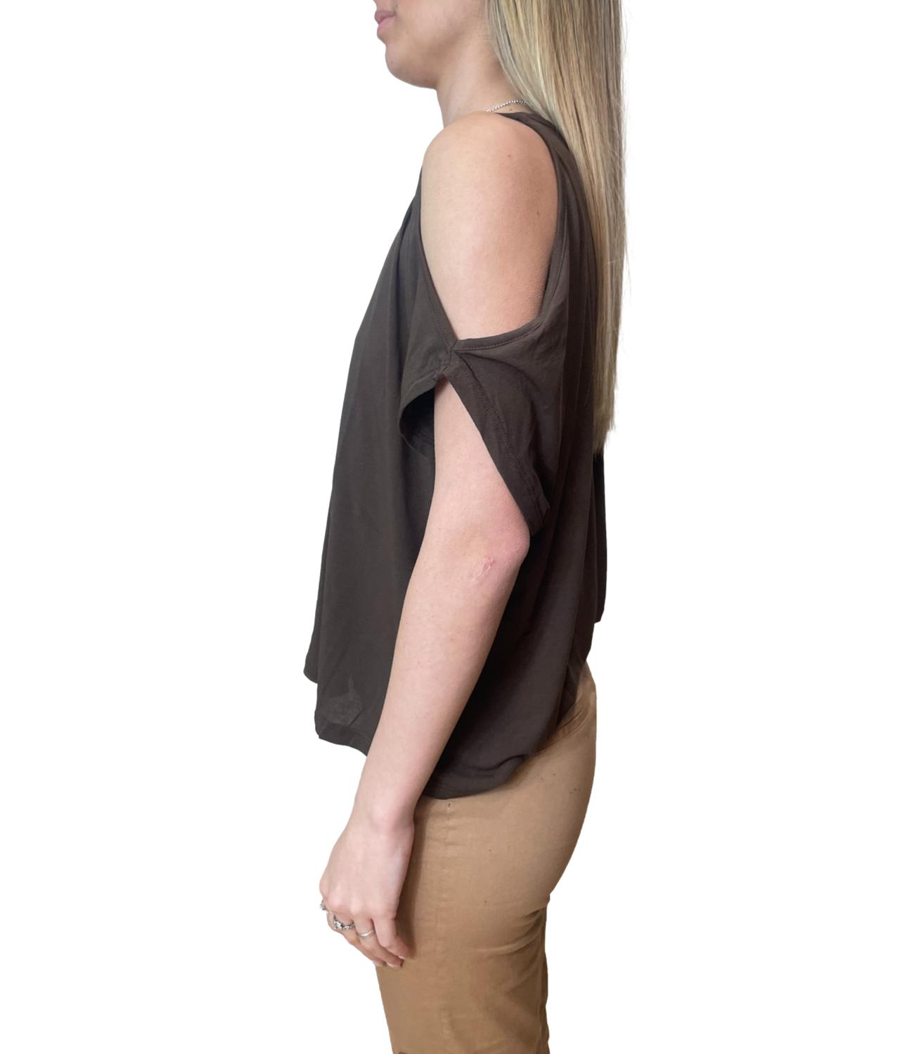 Kontatto Blusa Cioccolato Donna