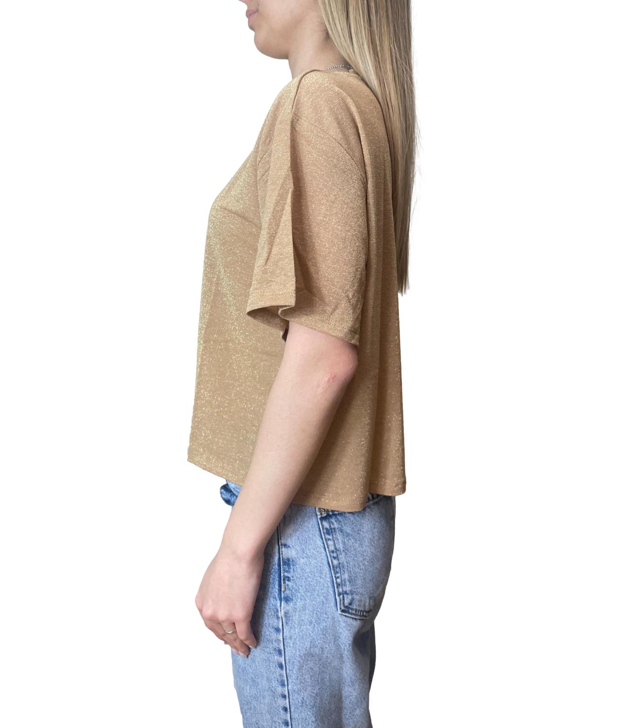 Kontatto T-shirt Oro Donna