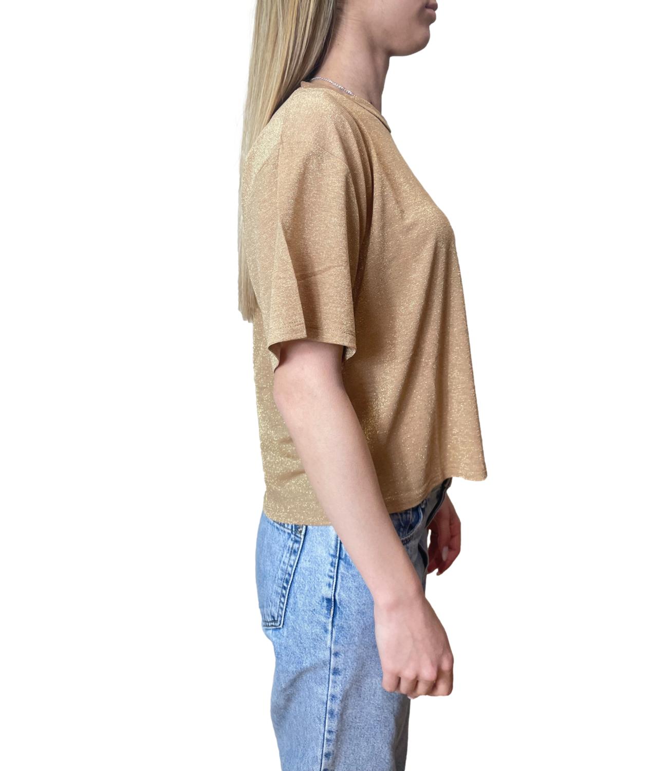 Kontatto T-shirt Oro Donna