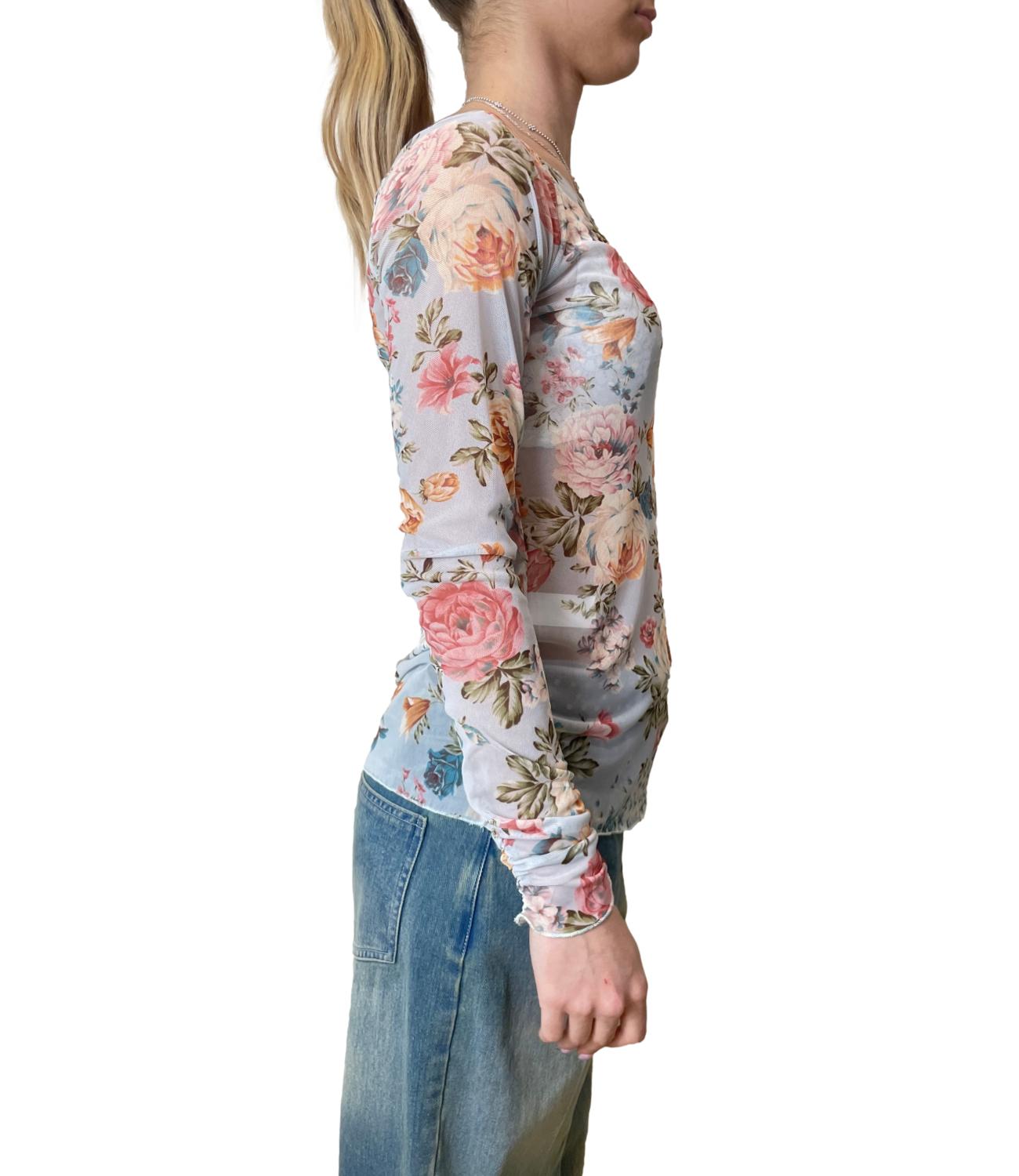 Kontatto Maglia Floreale da Donna