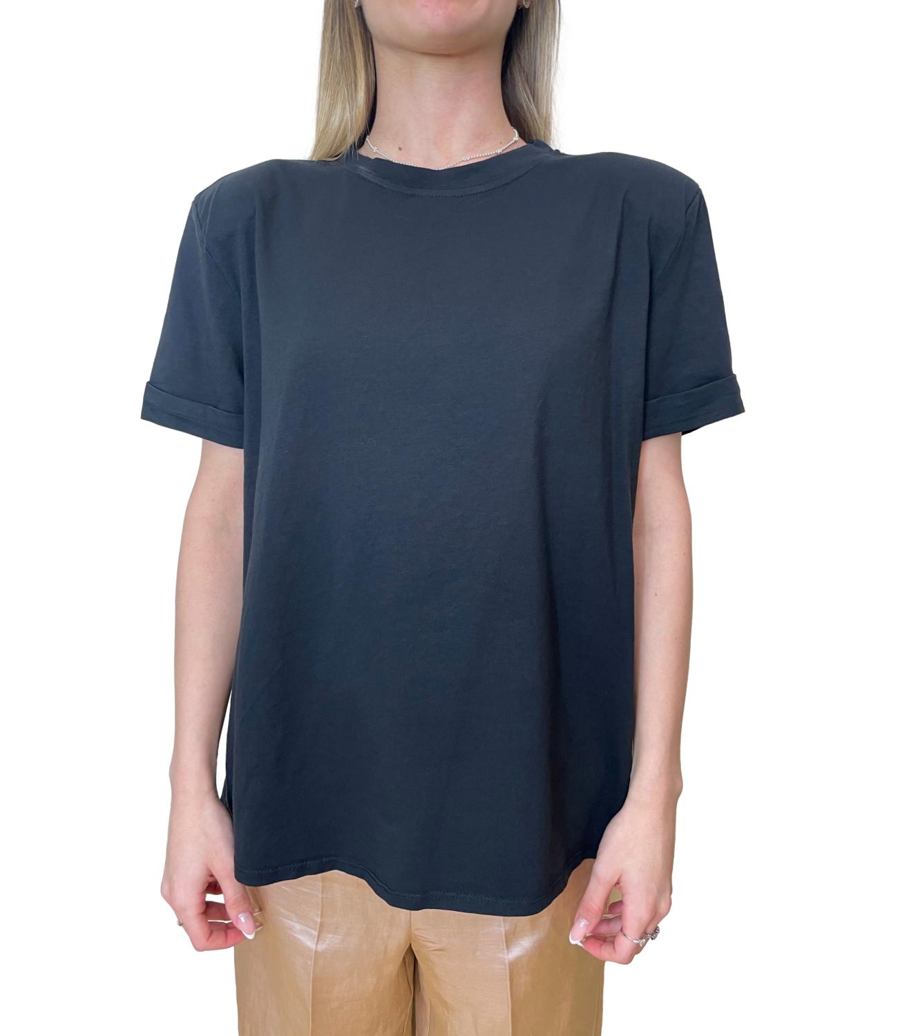 Kontatto T-shirt Nero Donna