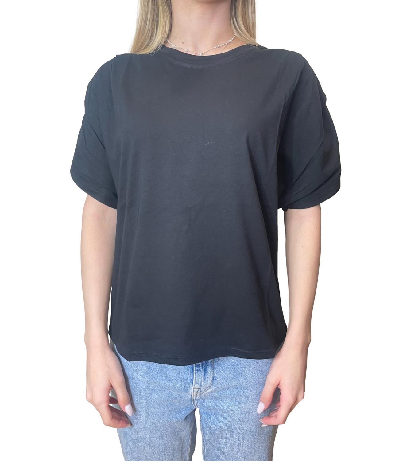 Kontatto T-shirt Nero Donna
