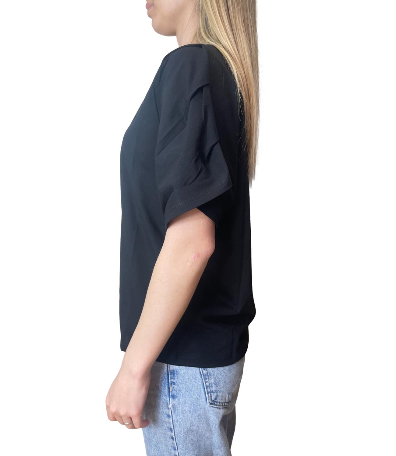 Kontatto T-shirt Nero Donna