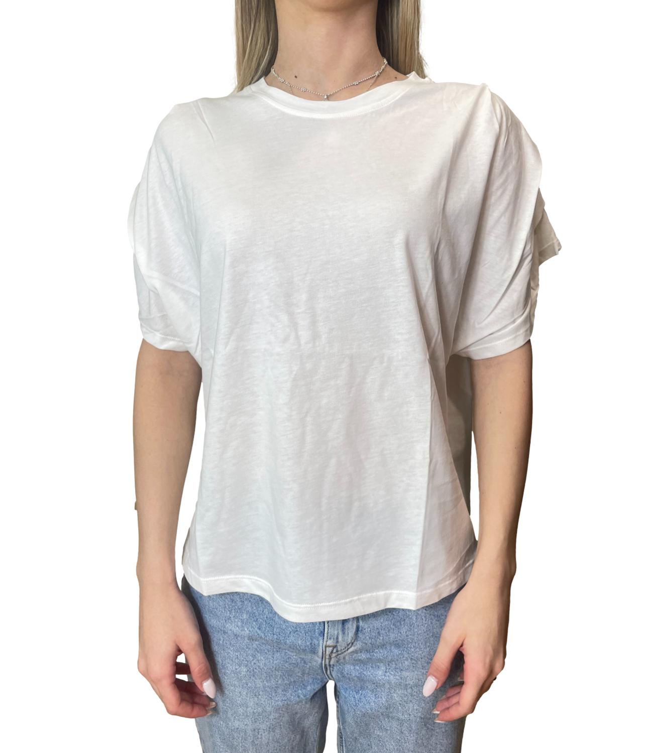 Kontatto T-shirt Panna Donna