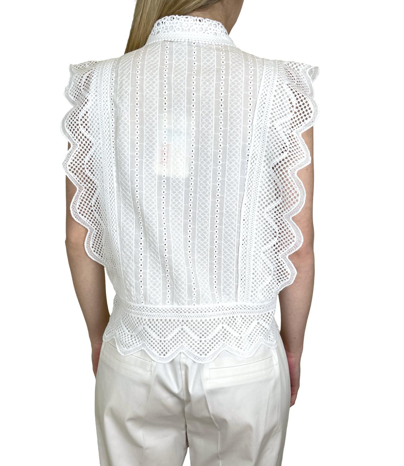 Kontatto Blusa Bianco da Donna