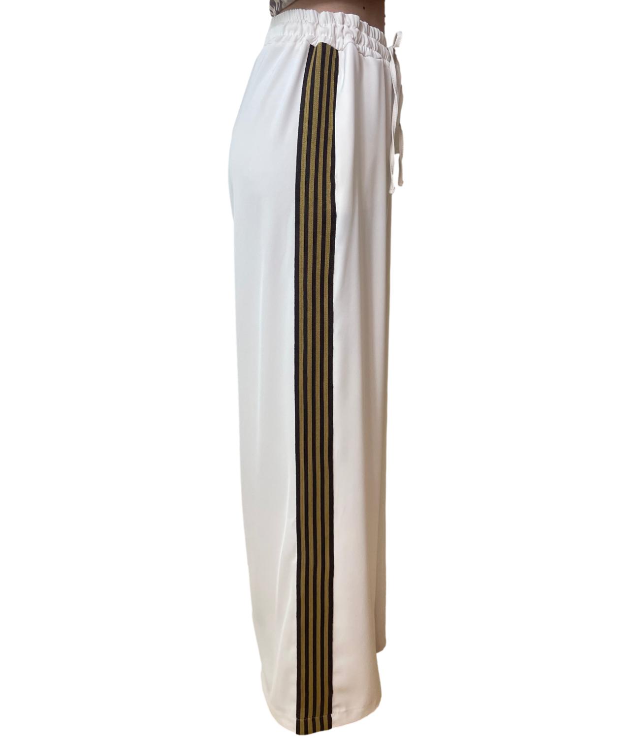 Kontatto Pantalone Crema da Donna