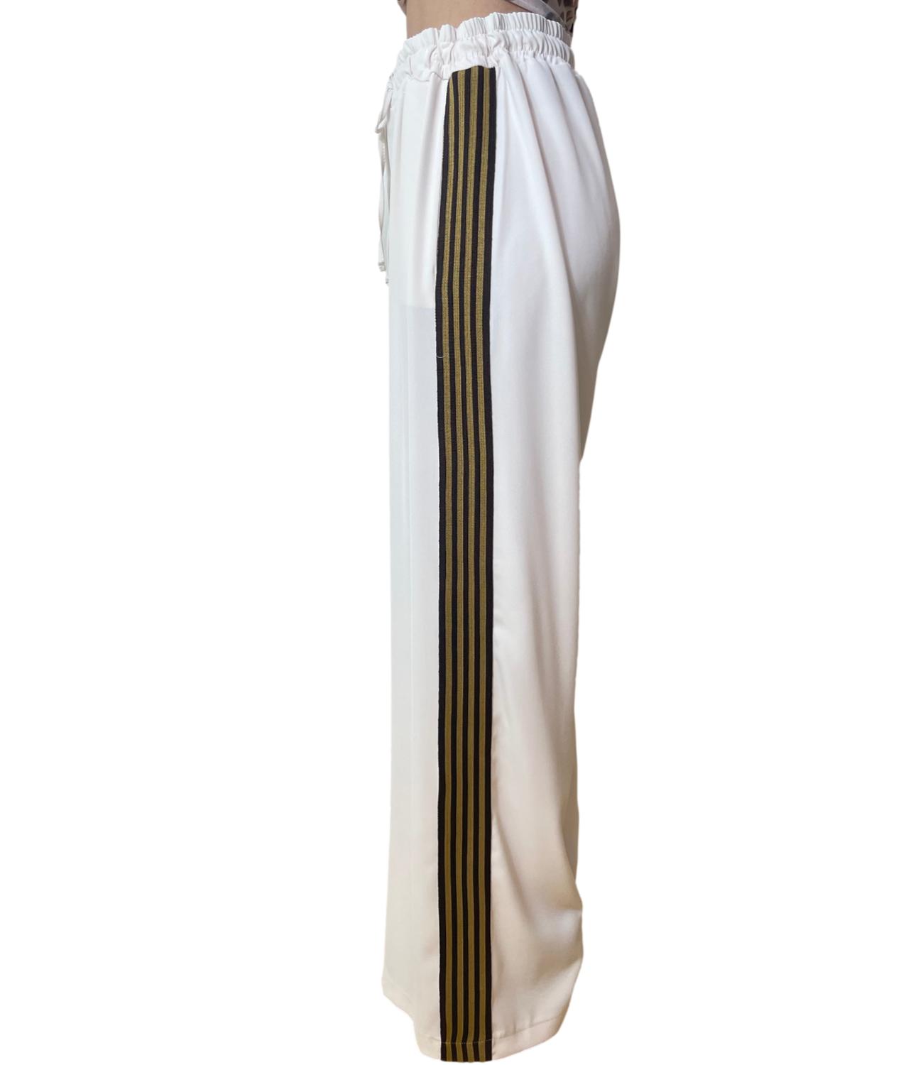 Kontatto Pantalone Crema da Donna