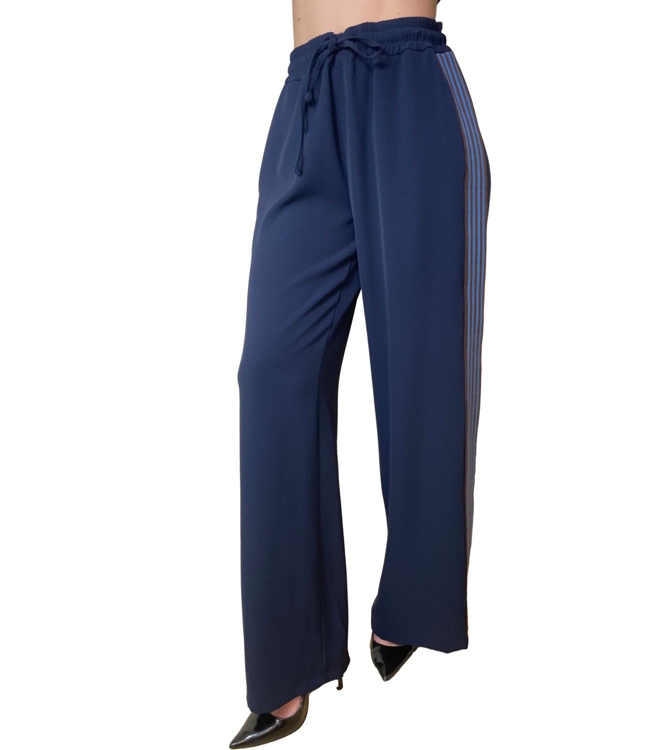 Kontatto Pantalone Blu da Donna